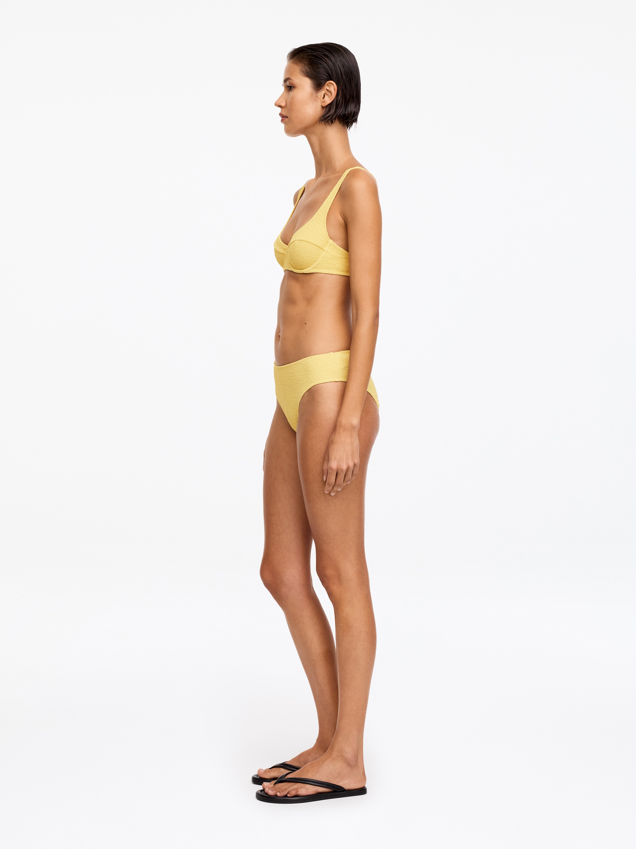 Haut de maillot à balconnet - Jaune - Femme - StillMedia/Lookbook - 6
