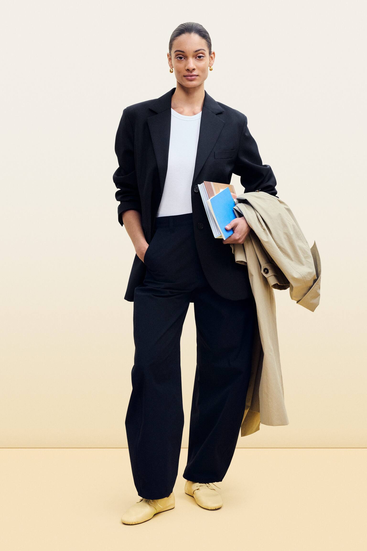 Geripptes Tanktop - Weiß/Schwarz/Grau/Rosa - 5