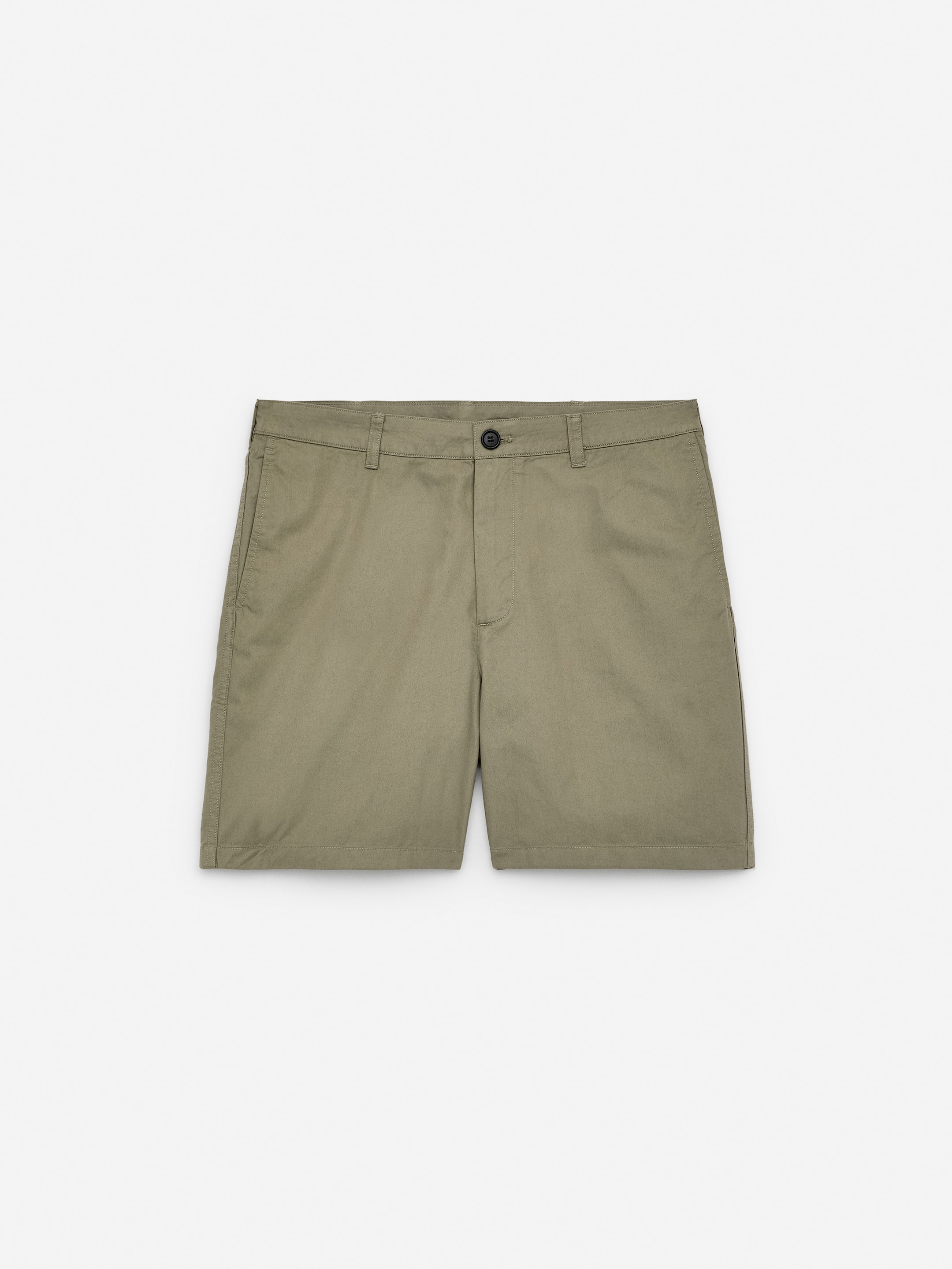 Shorts i bomull - Khakigrön - Regular fit - Men - StillMedia/DescriptiveStillLife - 1