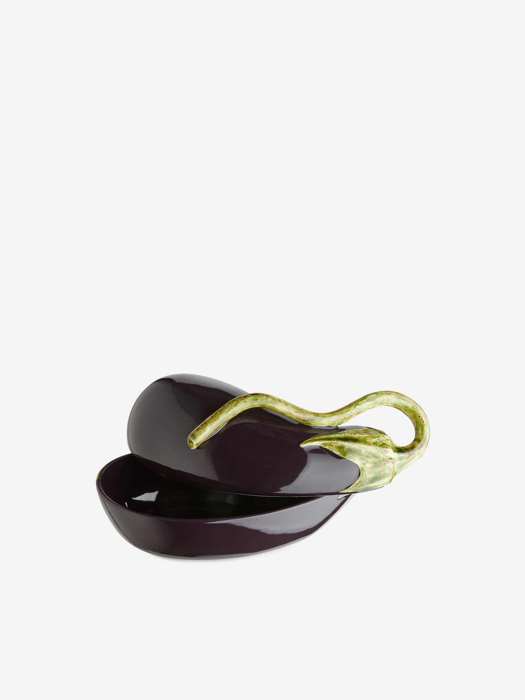 Auberginenförmiger Behälter von Bordallo Pinheiro - Aubergine - Haushaltswaren - StillMedia/DescriptiveStillLife - 1