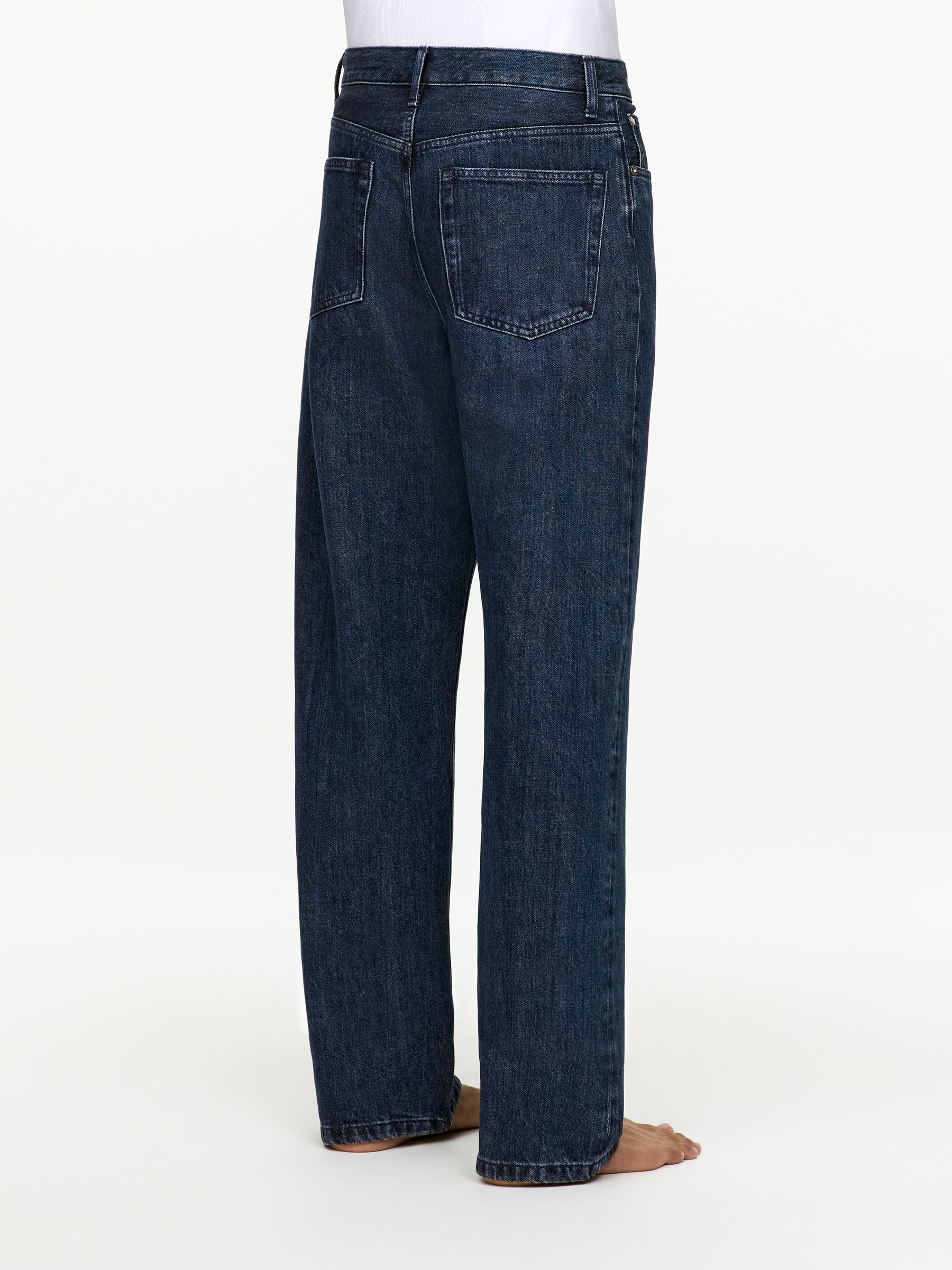 MIST Wide Jeans - Dark blue - Loose fit - Men - StillMedia/Lookbook - 13