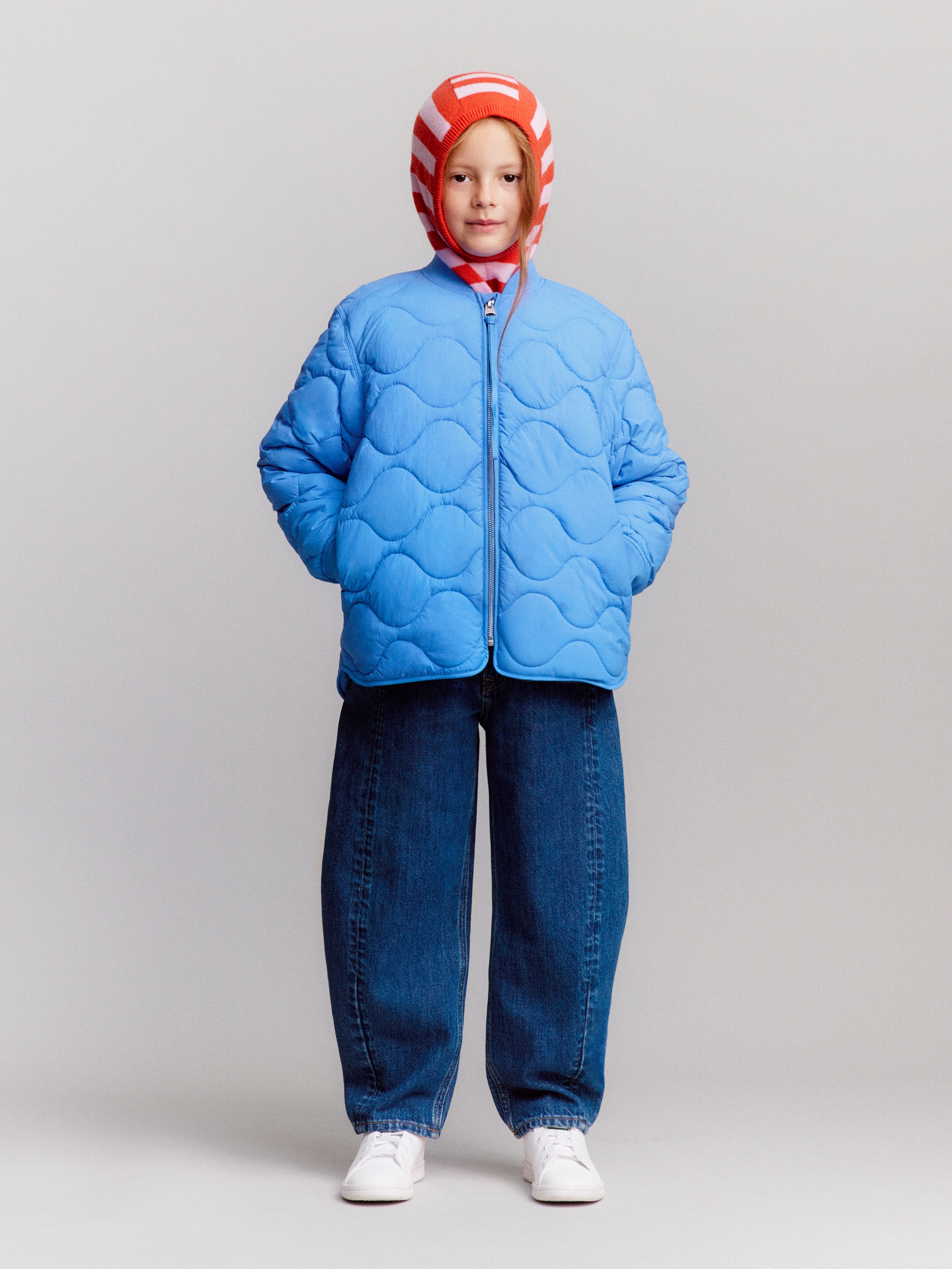 Quilted Lightweight Jacket - Blue - Regular fit - children - StillMedia/Environmental - 1