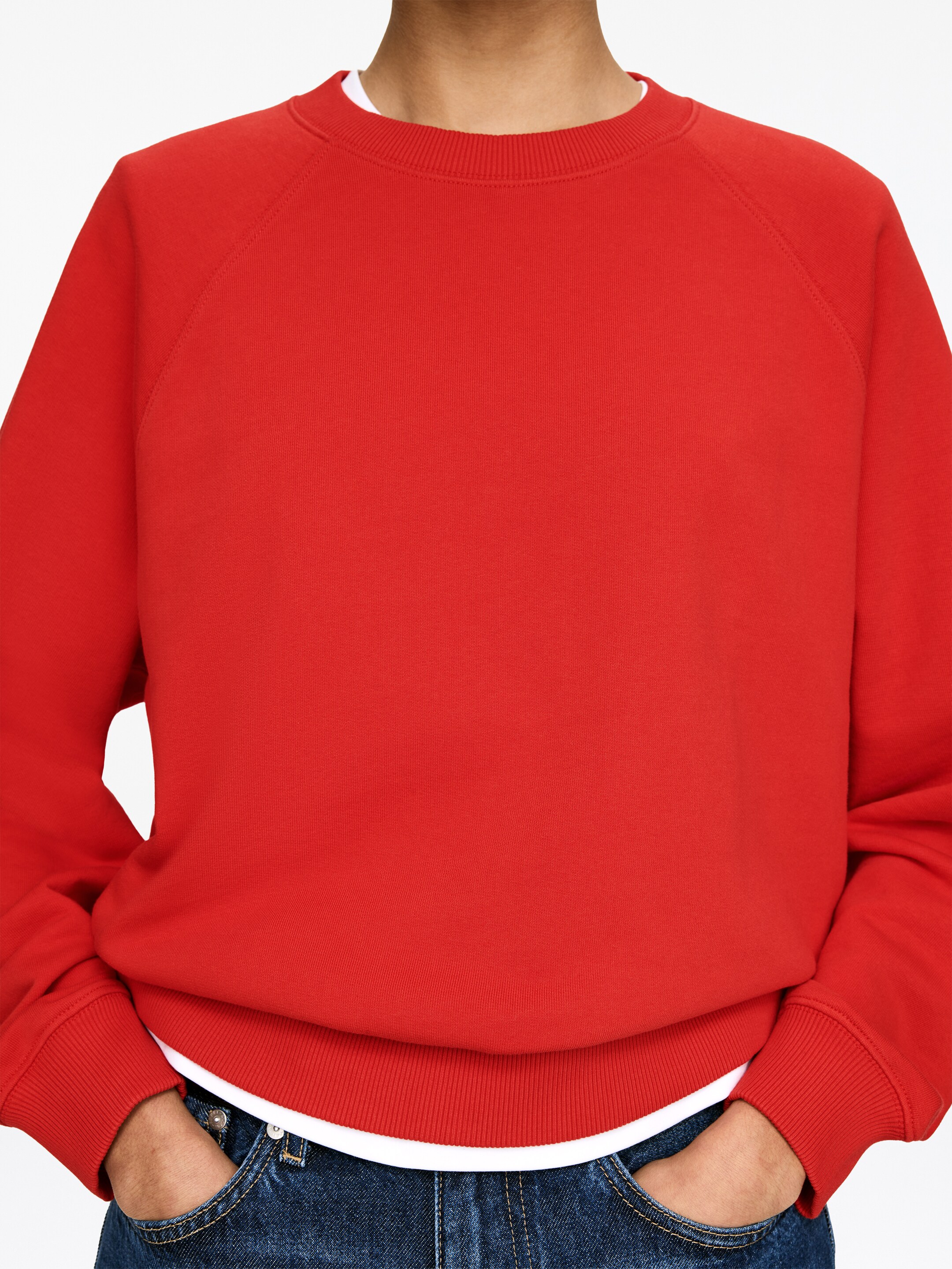 Agrandir l'image: Sweat en éponge - Rouge - FEMME | H&M FR 4