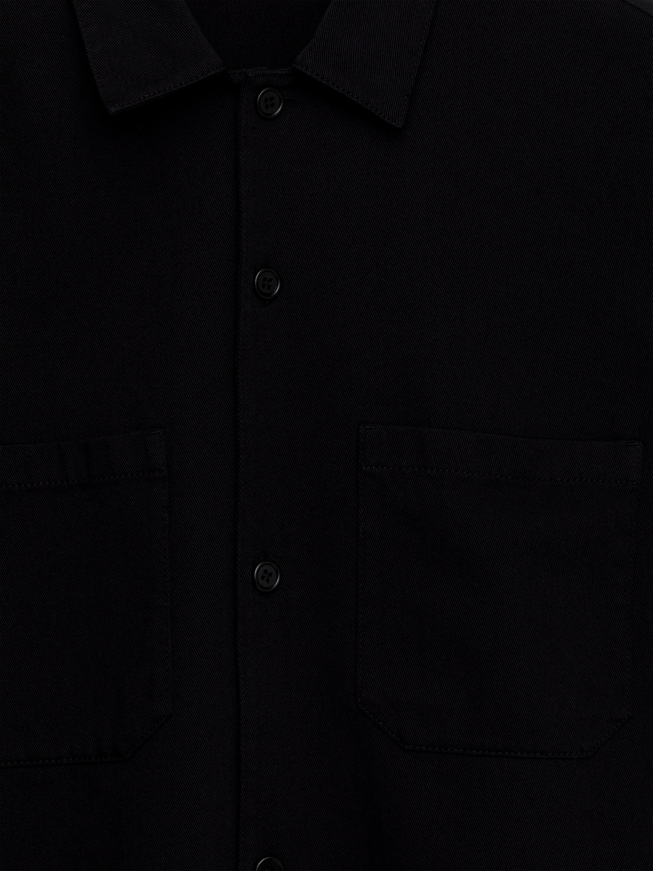 Größeres Bild ansehen: Overshirt aus Baumwolltwill - Schwarz - Men | H&M DE 2