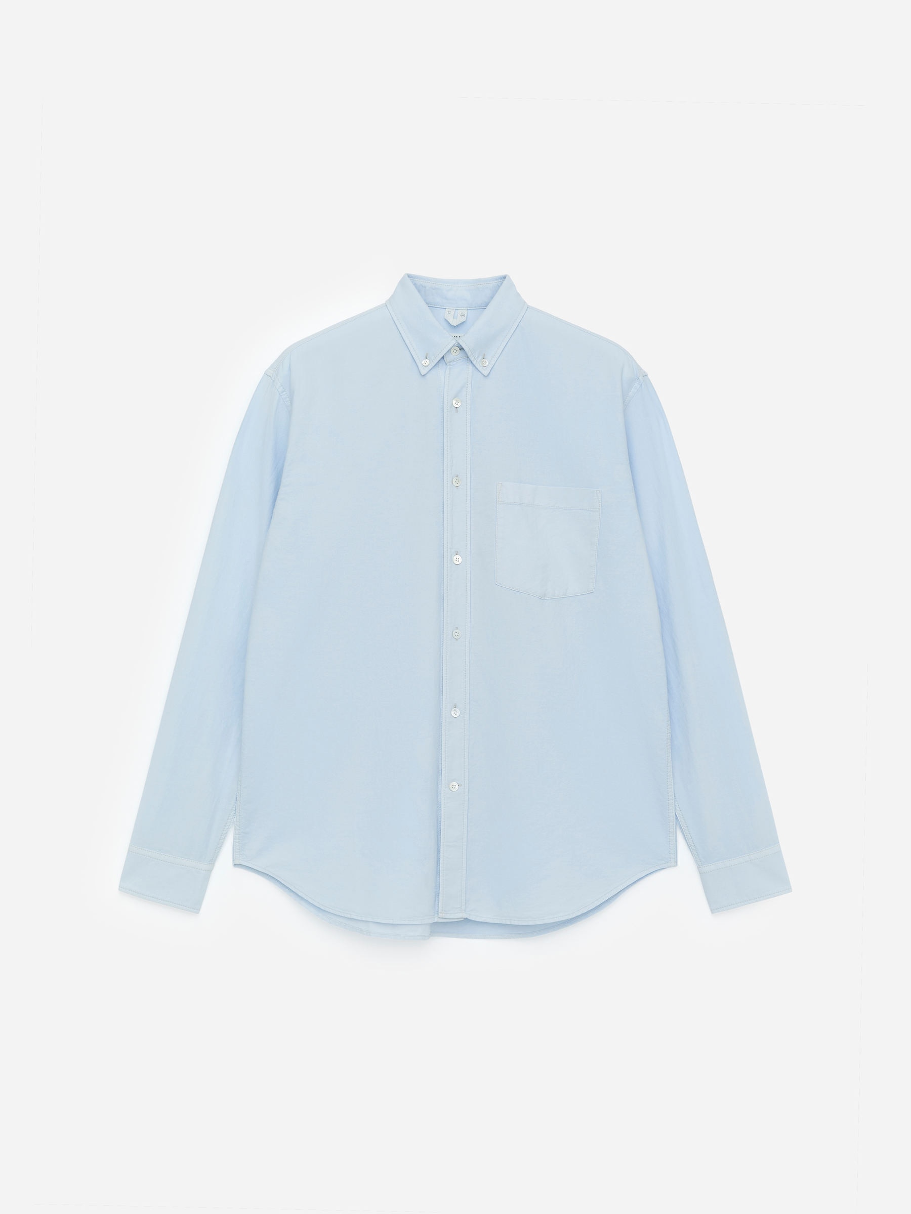 Relaxed Oxford Shirt-#AFBFDF-17301