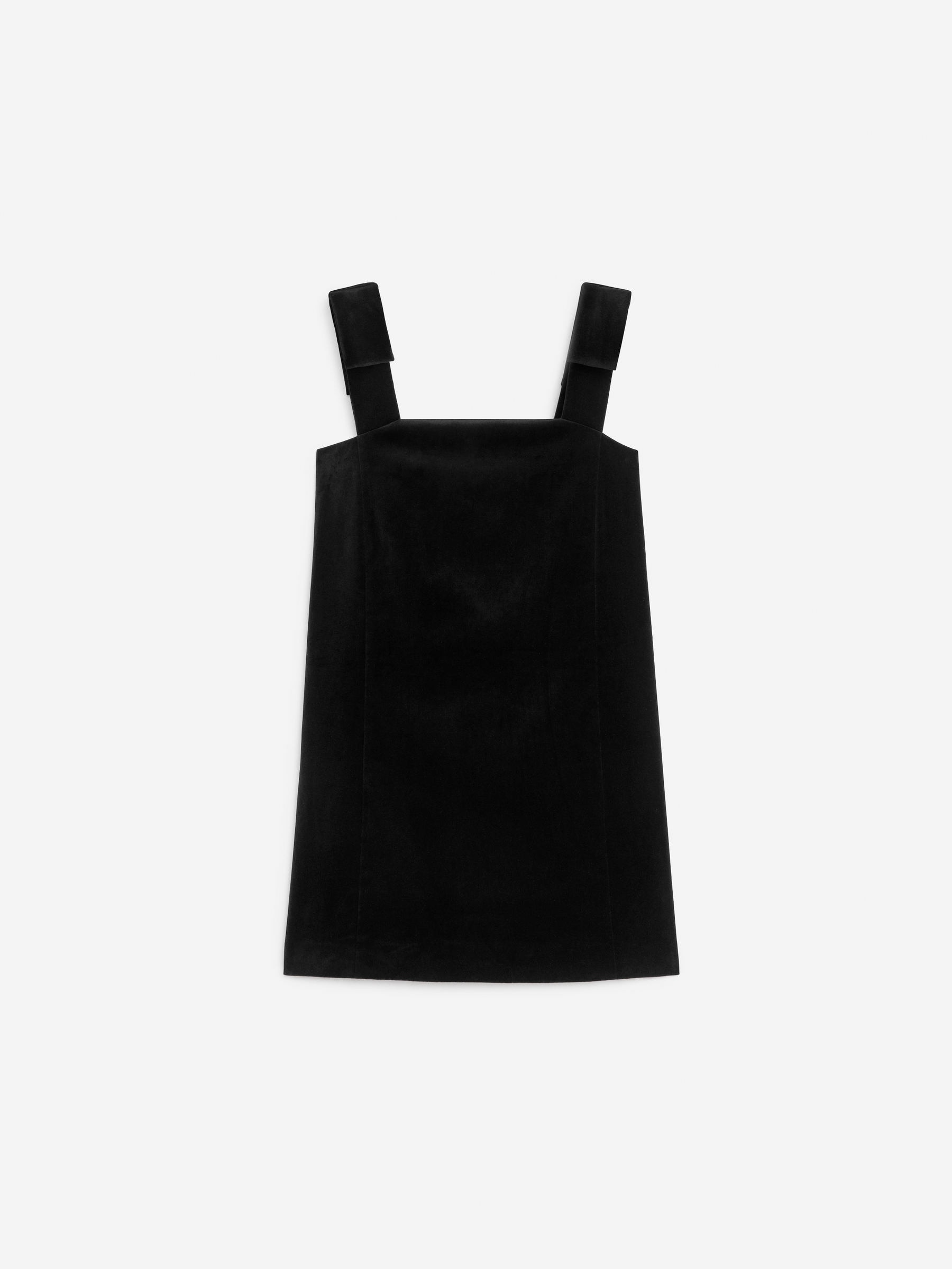 Velvet Mini Dress - Black - Slim fit - Women - StillMedia/DescriptiveStillLife - 2