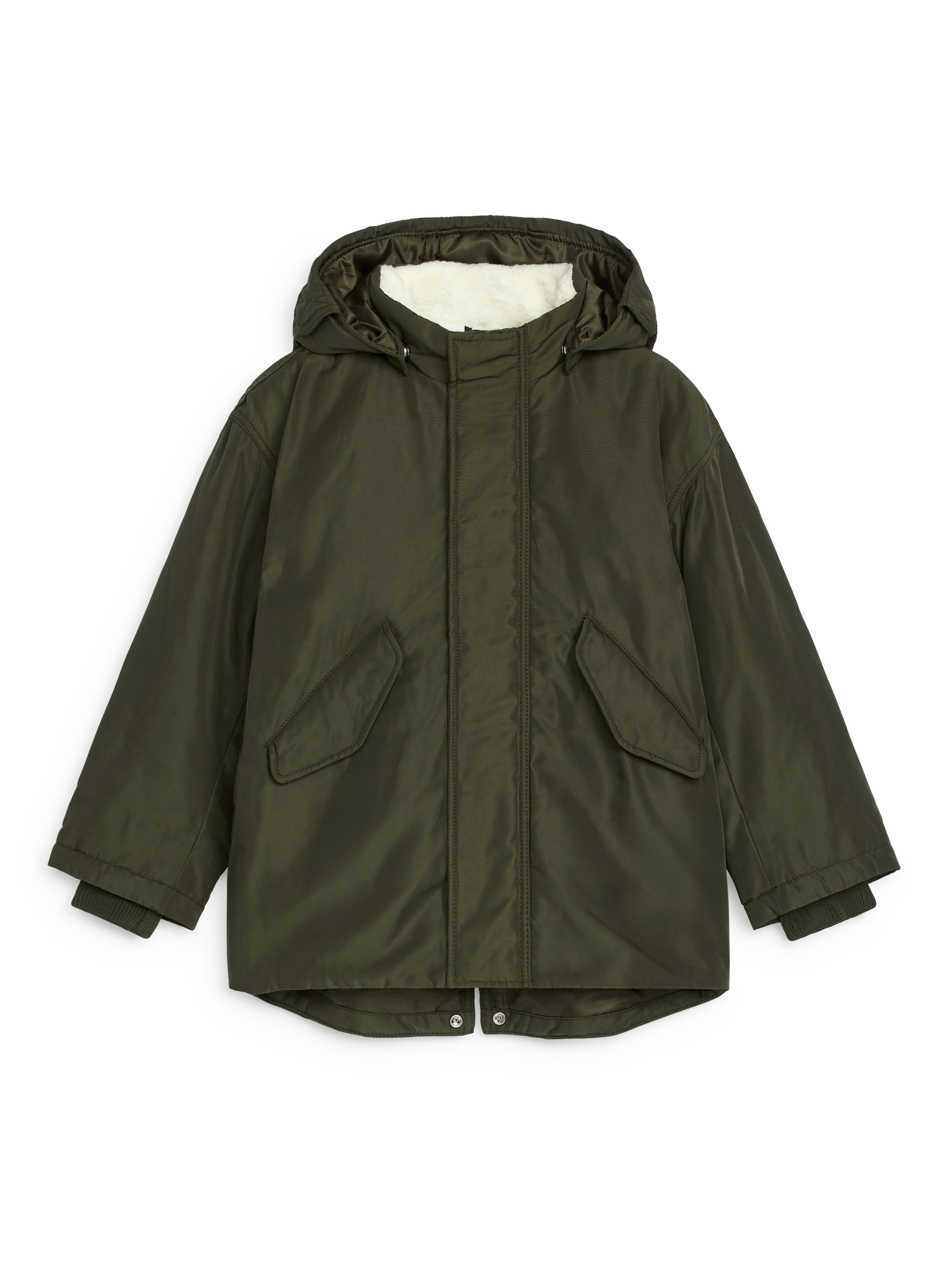 Padded Parka-#45473E-13075