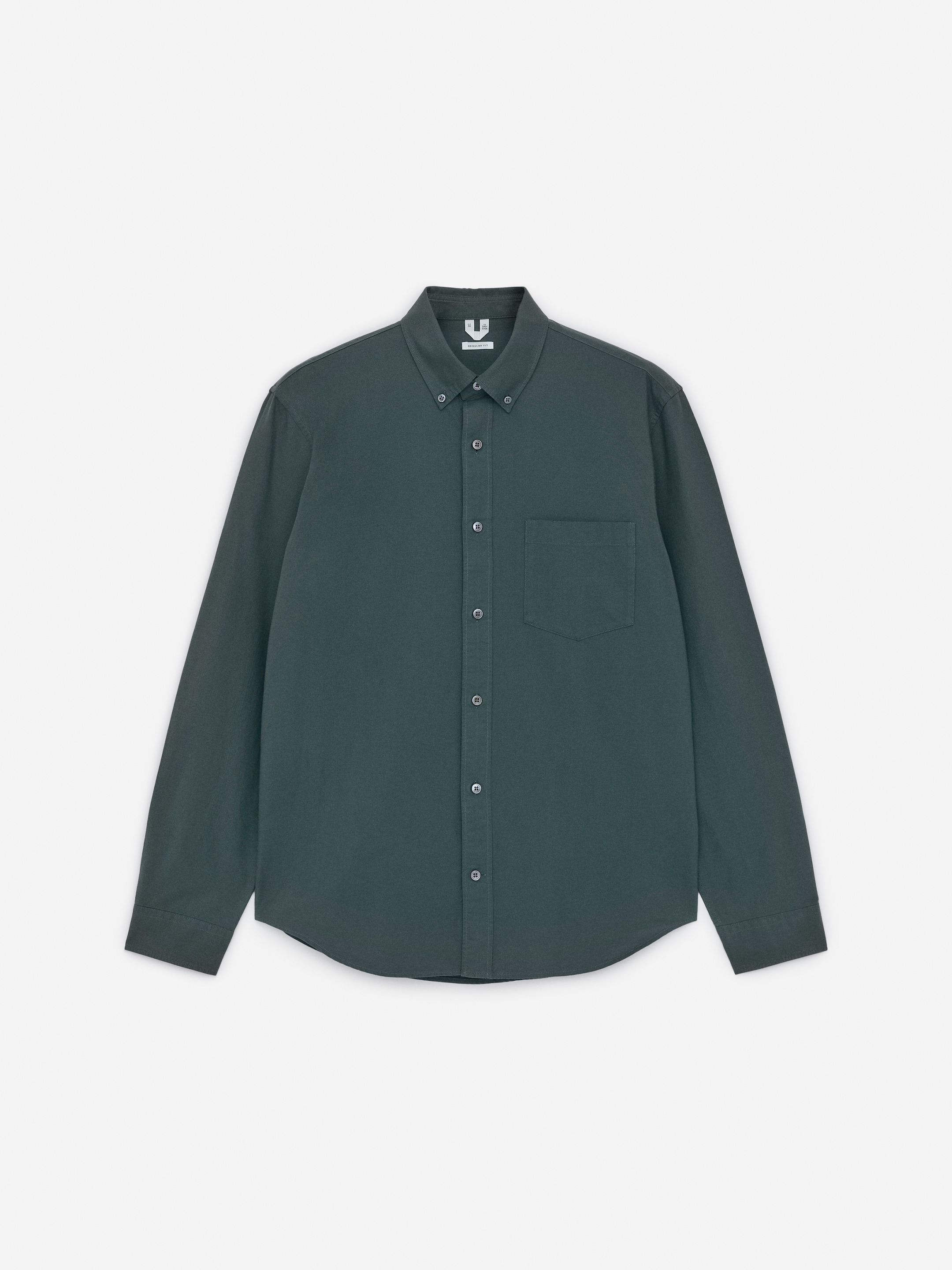Oxford-Hemd mit normaler Passform - Dunkelgrün - Regular Fit - Men - StillMedia/DescriptiveStillLife - 1