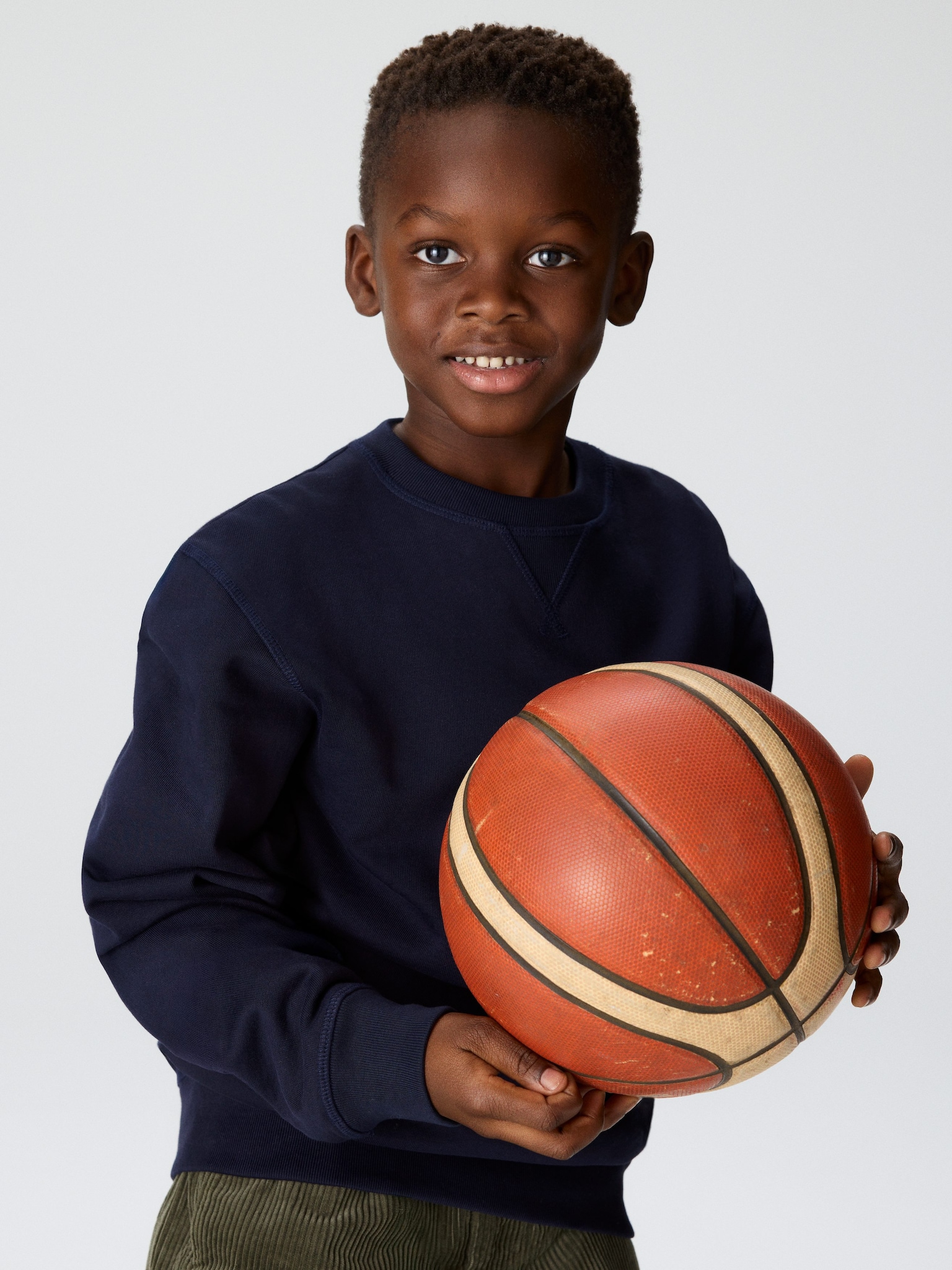 Sweat en tissu éponge - Bleu foncé/Vert foncé/Orange/Couleur baie/Bleu ciel/Gris chiné/Rose lilas - 2