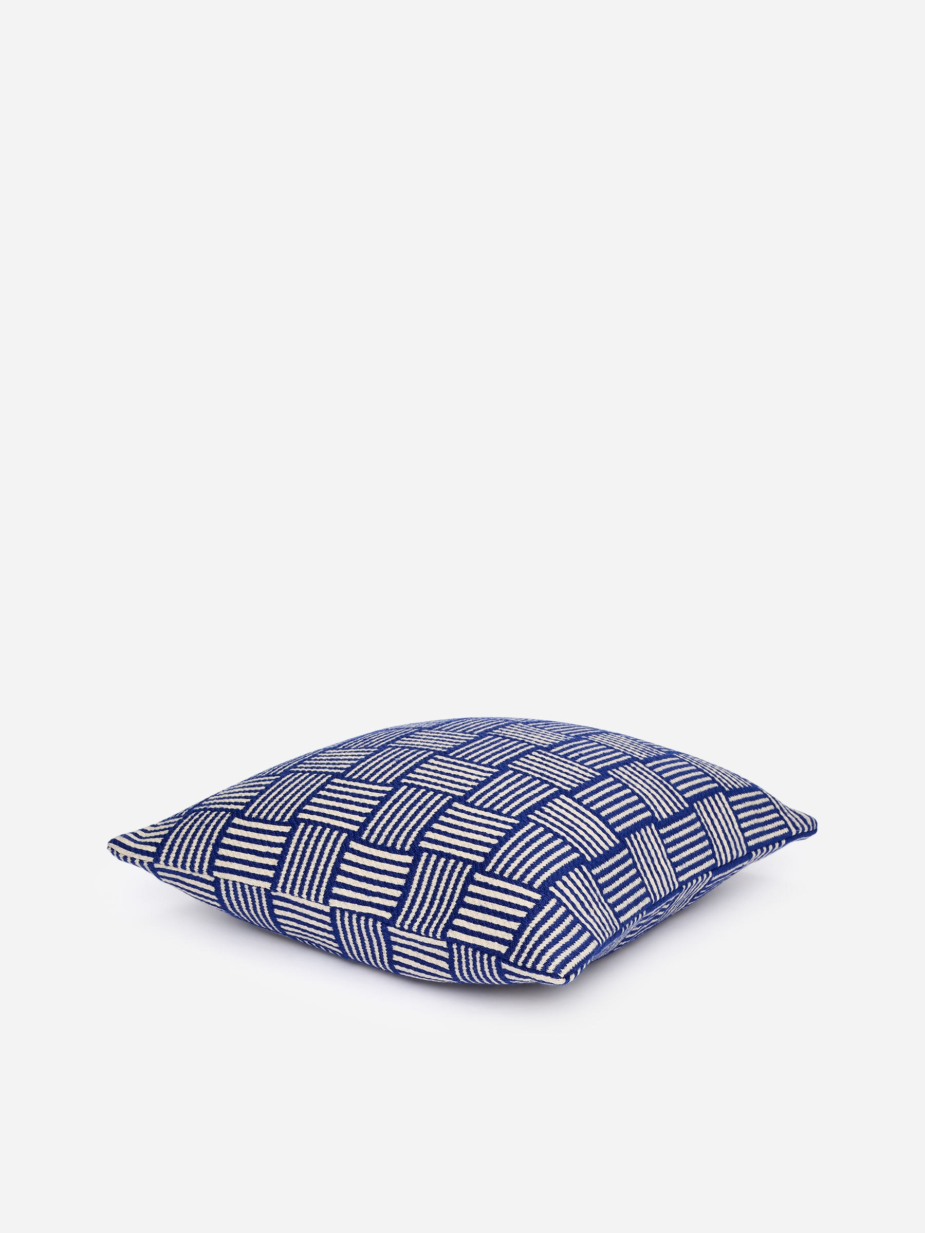 Cotton Wool Cushion Cover 50x50 cm-#212F75-17403