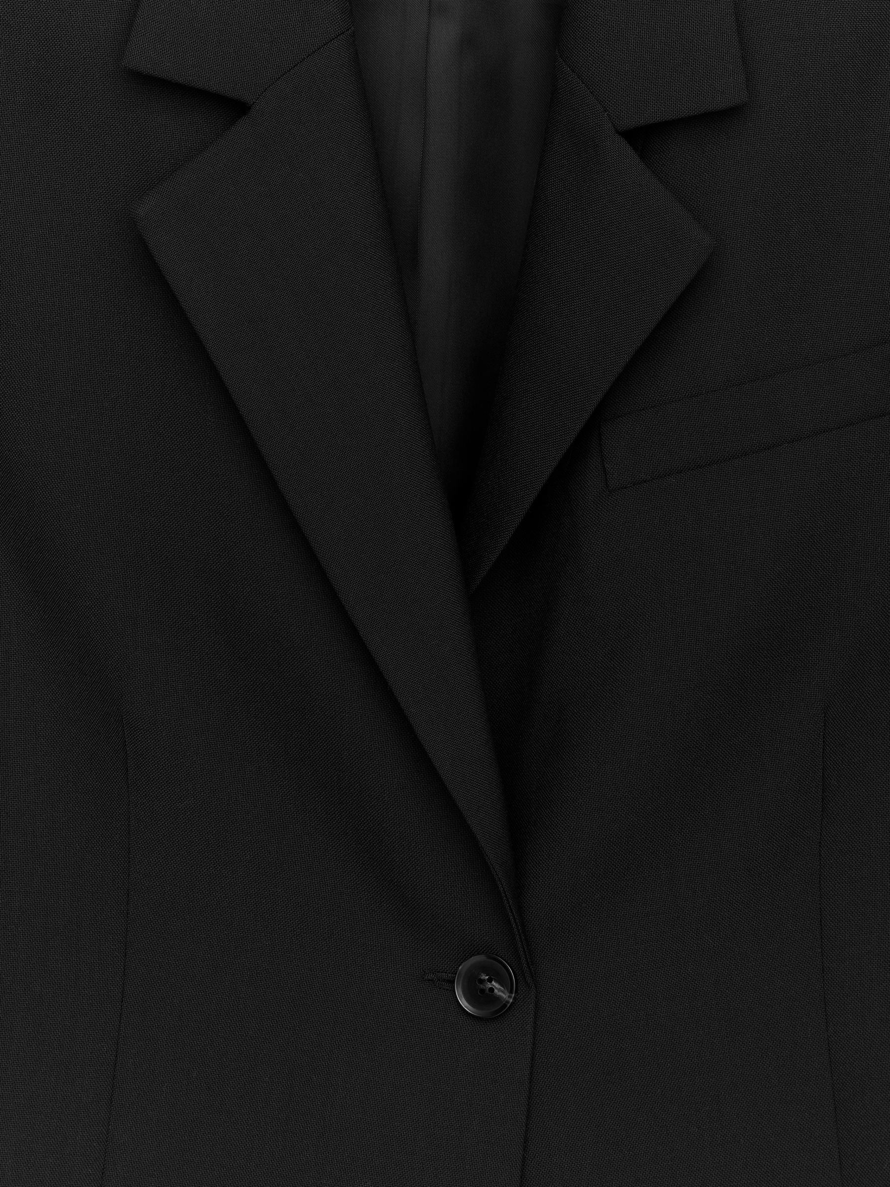 Blazer raccourci en laine - Noir - Regular fit - Femme - StillMedia/DescriptiveDetail - 2