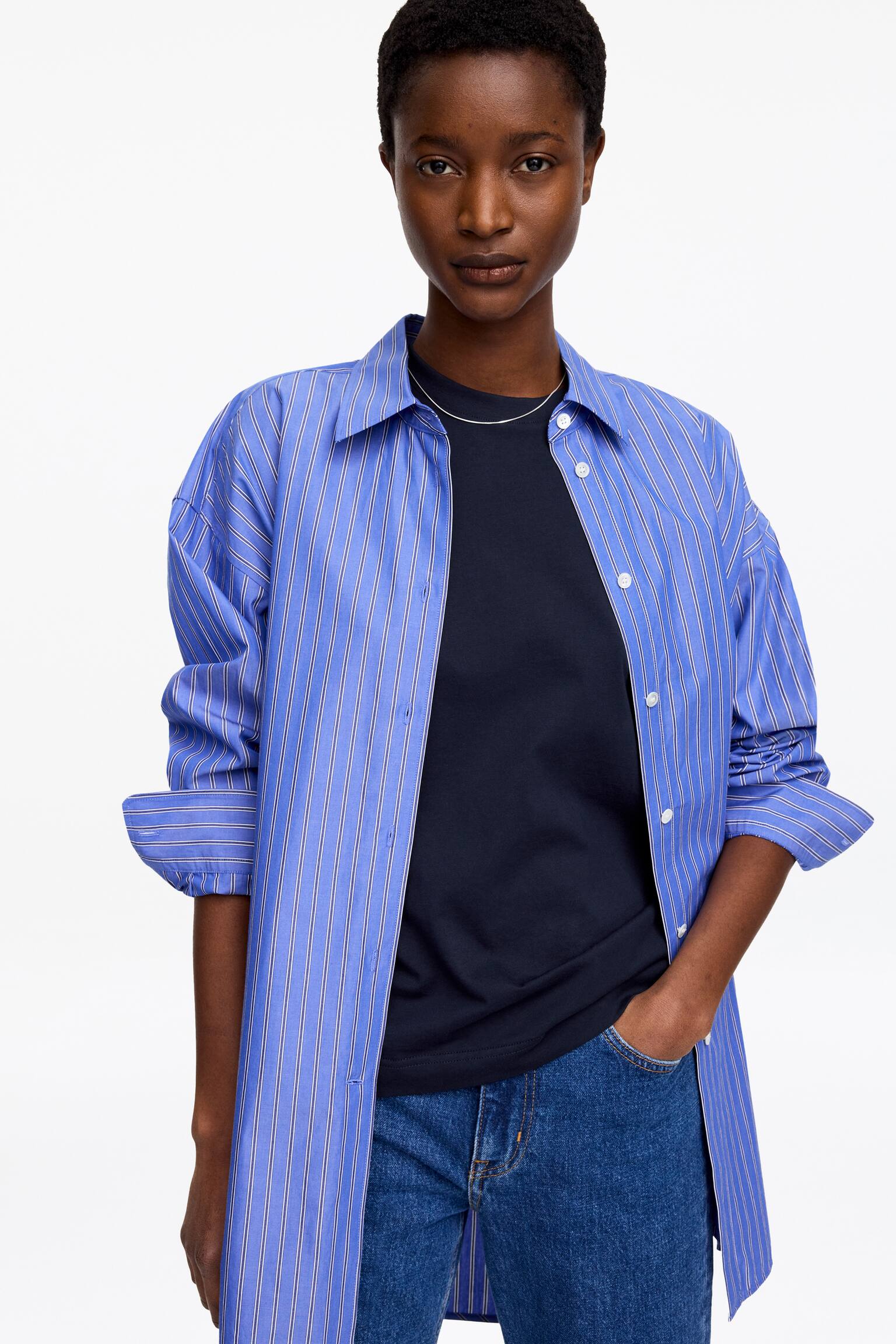 LILY T-shirt - Mörkblå/Vit/Röd/Grå/Melange/Blå/vit/Rosa/lila/Vit/mörkblå/Svart/Röd/vit/Rosa - 3