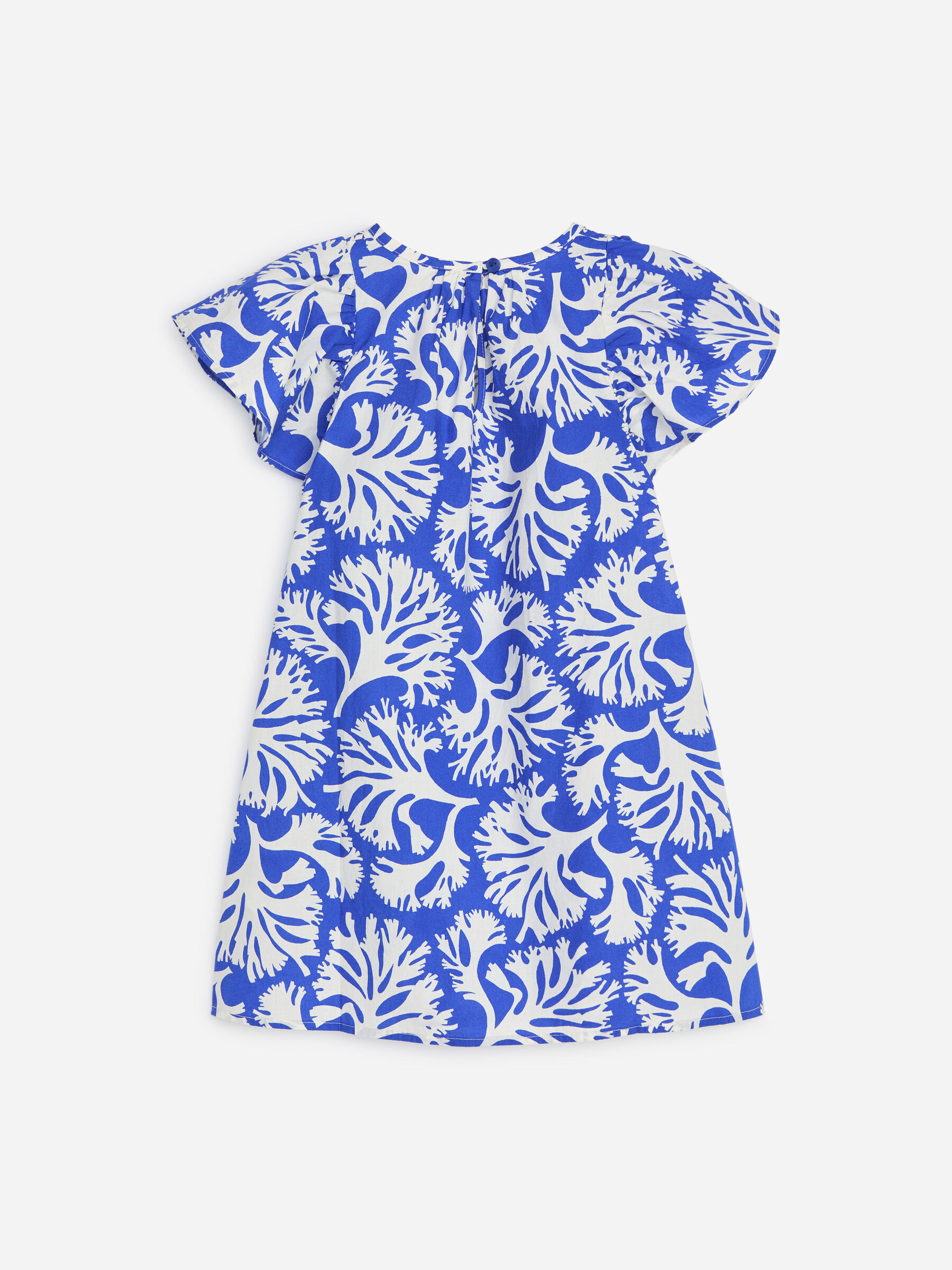Seersucker Dress - Blue/White - Relaxed fit - Children - StillMedia/DescriptiveStillLife - 3