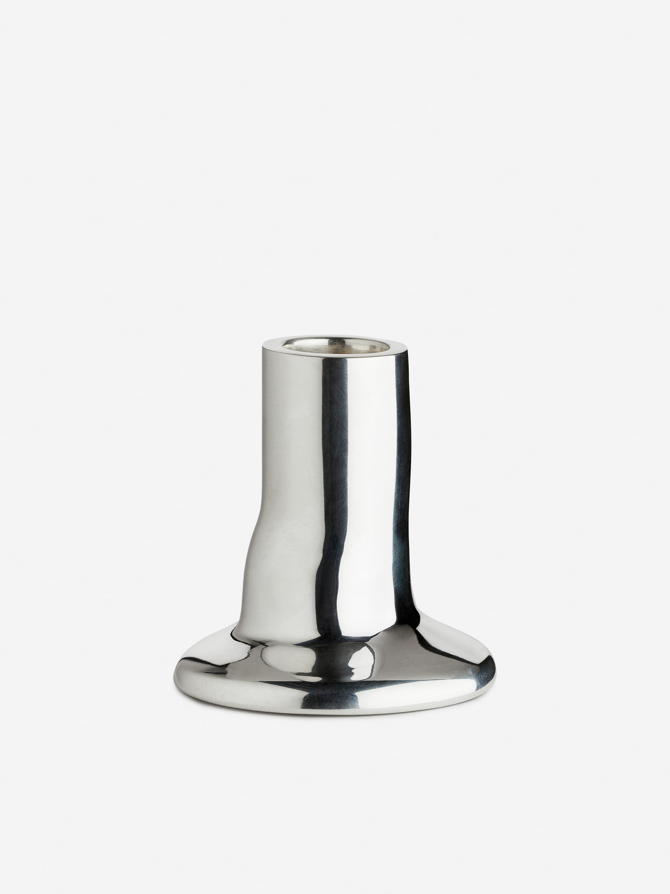 View larger image: Silver-Plated Candle Holder - Silver - Home All | H&M GB 1