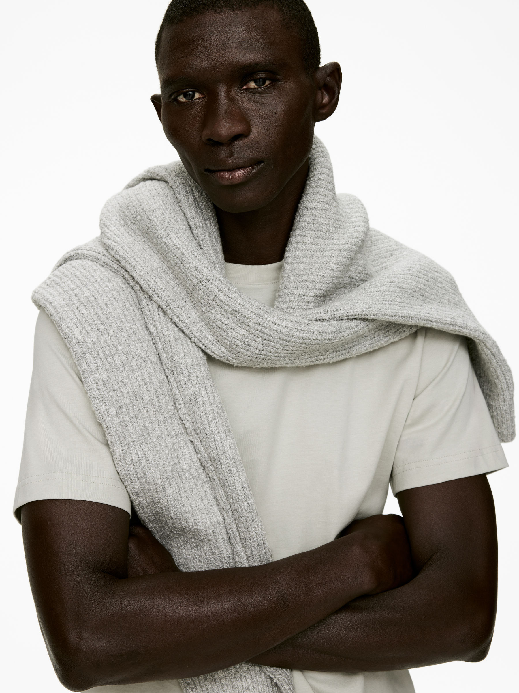 Camiseta regular fit de 170 GSM - Topo claro - Corte estándar - Men - StillMedia/Lookbook - 7