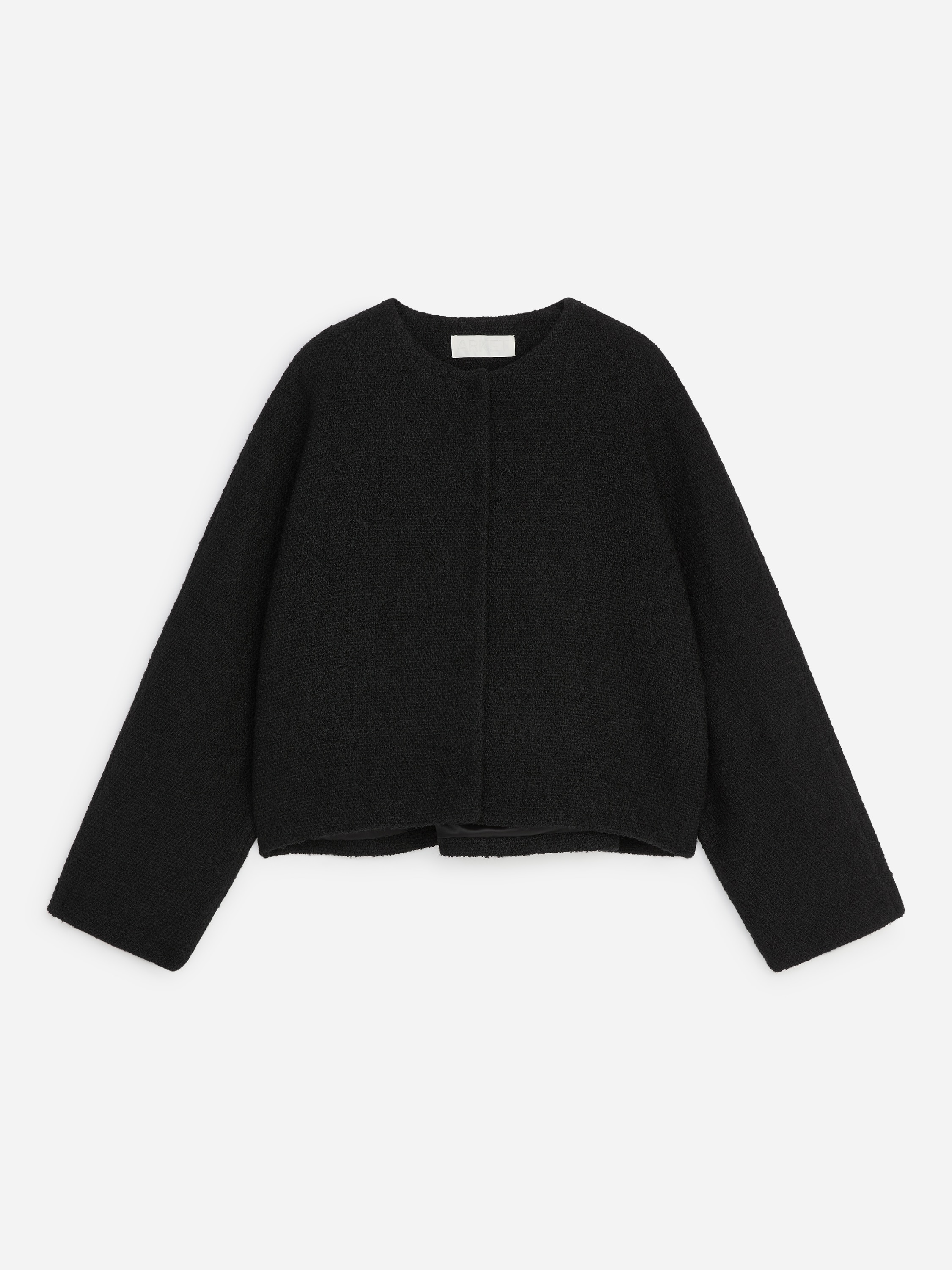 Giacca con maniche raglan - Nero