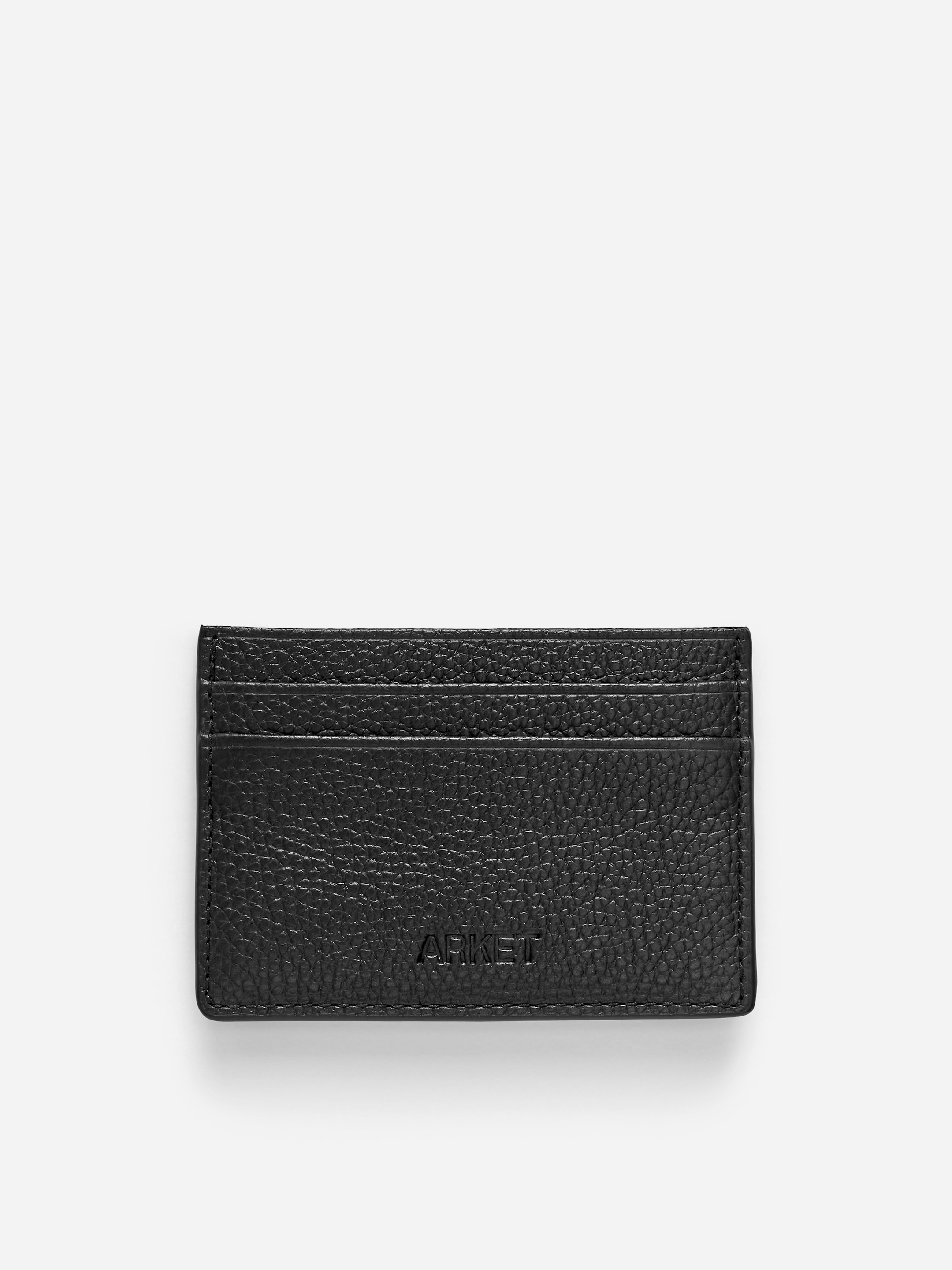 Leather Card Holder-Black-17706