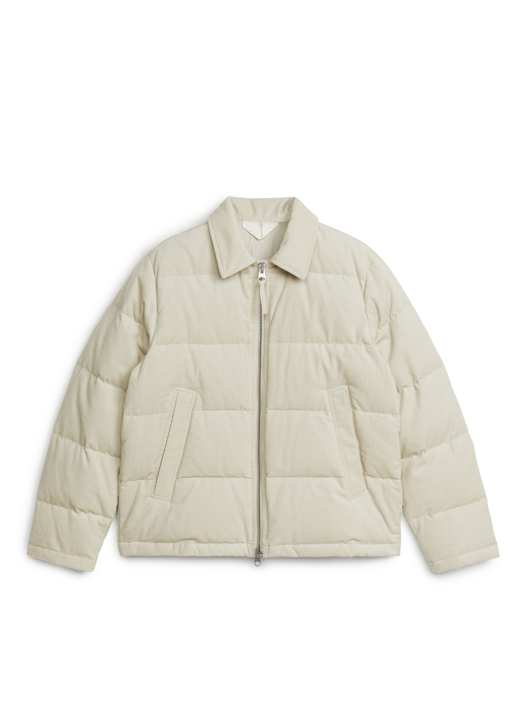 Piumino in velluto a coste - Beige - Regular fit - Men - StillMedia/DescriptiveStillLife - 1