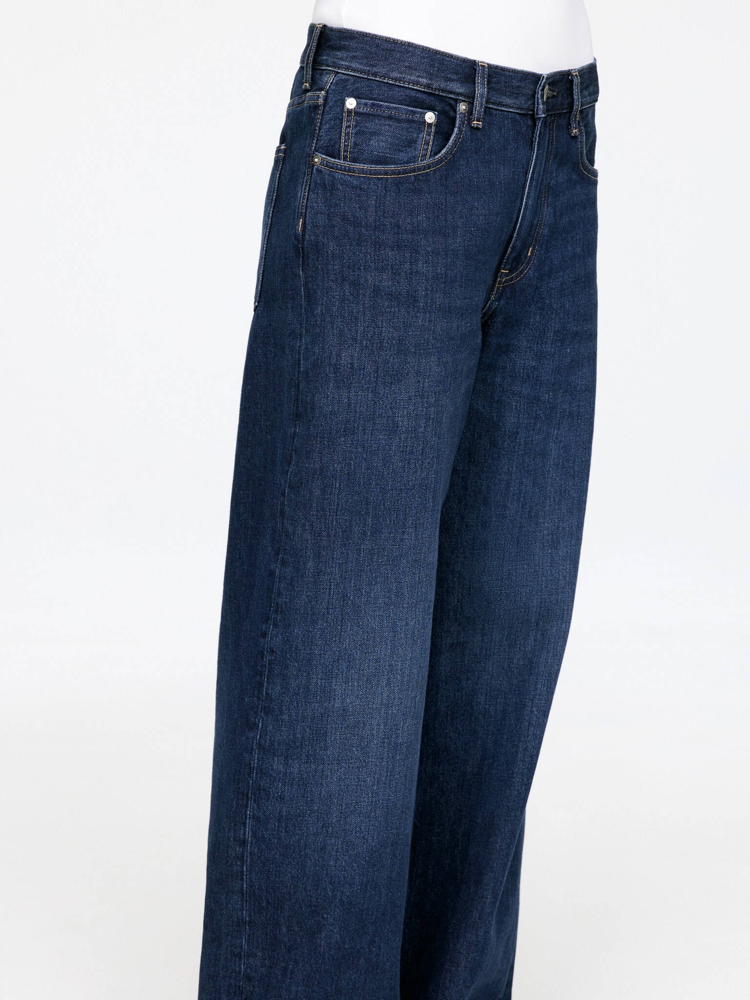 Jean large ample CLOUD - Bleu moyen/Bleu foncé/gris/Bleu délavé/Bleu moyen/Bleu foncé - 4