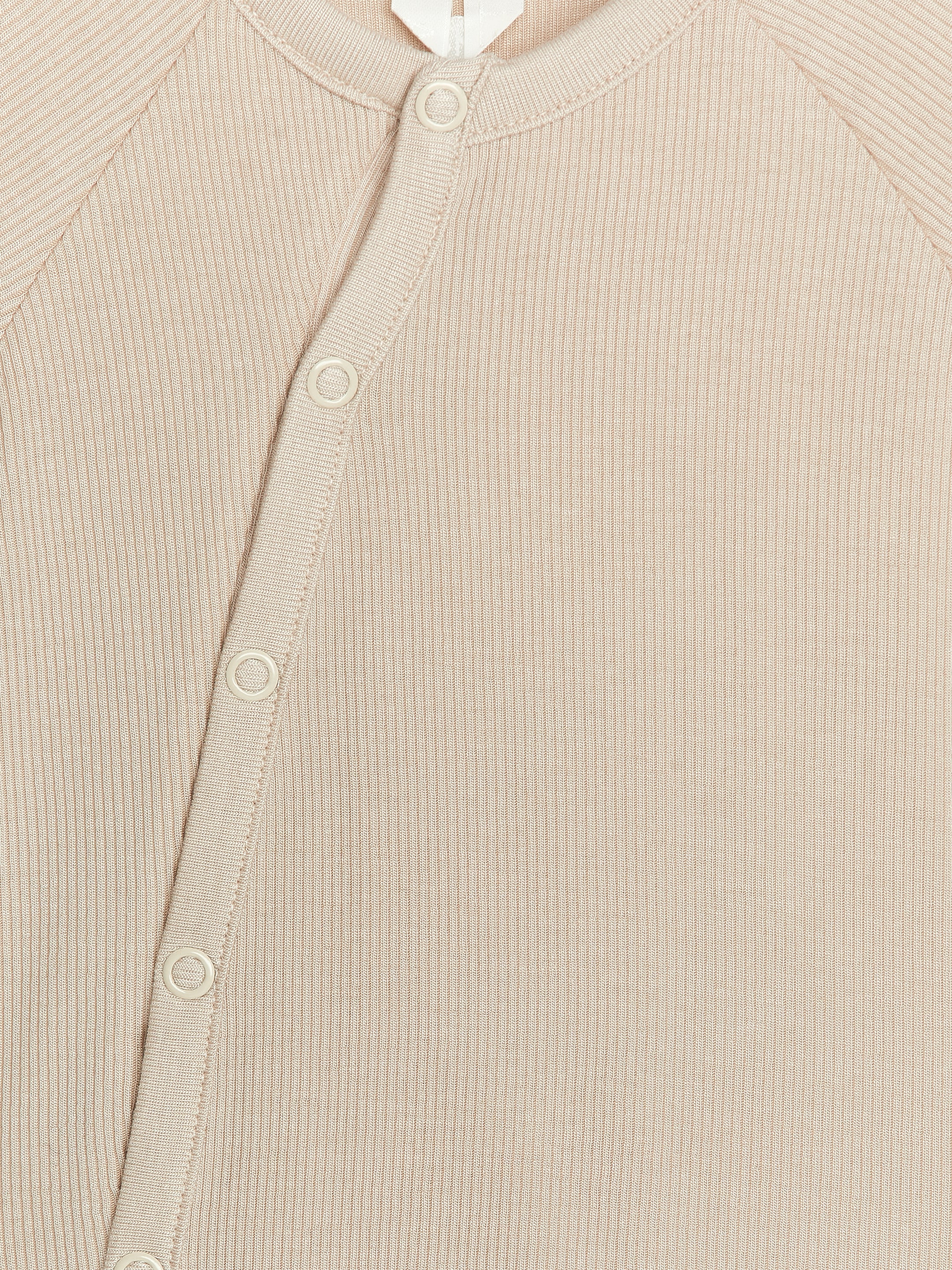 Ribbstickad pyjamas för nyfödd - Beige - Regular fit - Children - StillMedia/DescriptiveDetail - 1