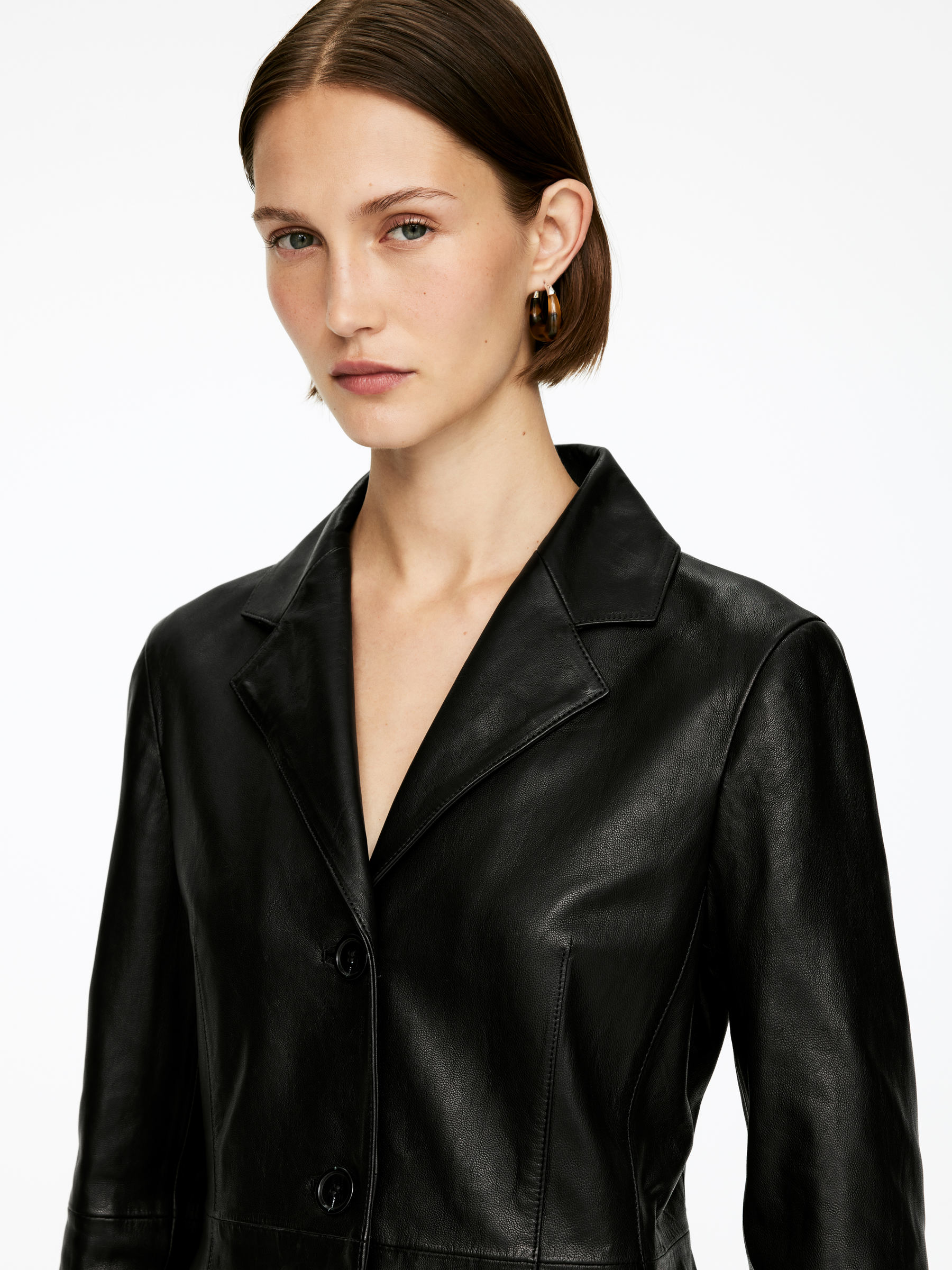 Chunky Earrings - Tortoise/Brown - Women - StillMedia/Lookbook - 2