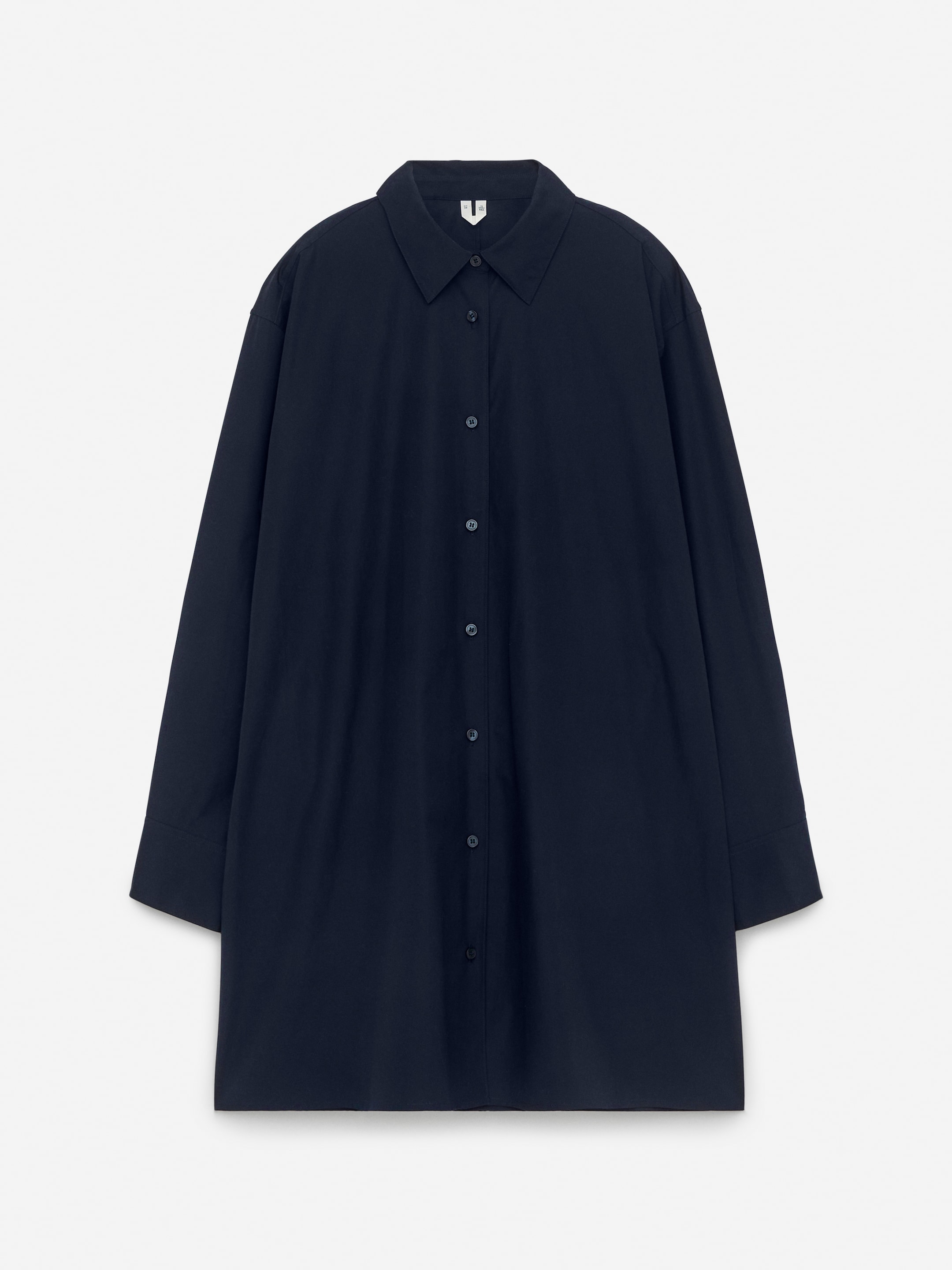 Ingrandisci l'immagine: Short Shirt Dress - Dark Blue - DONNA | H&M CH 1