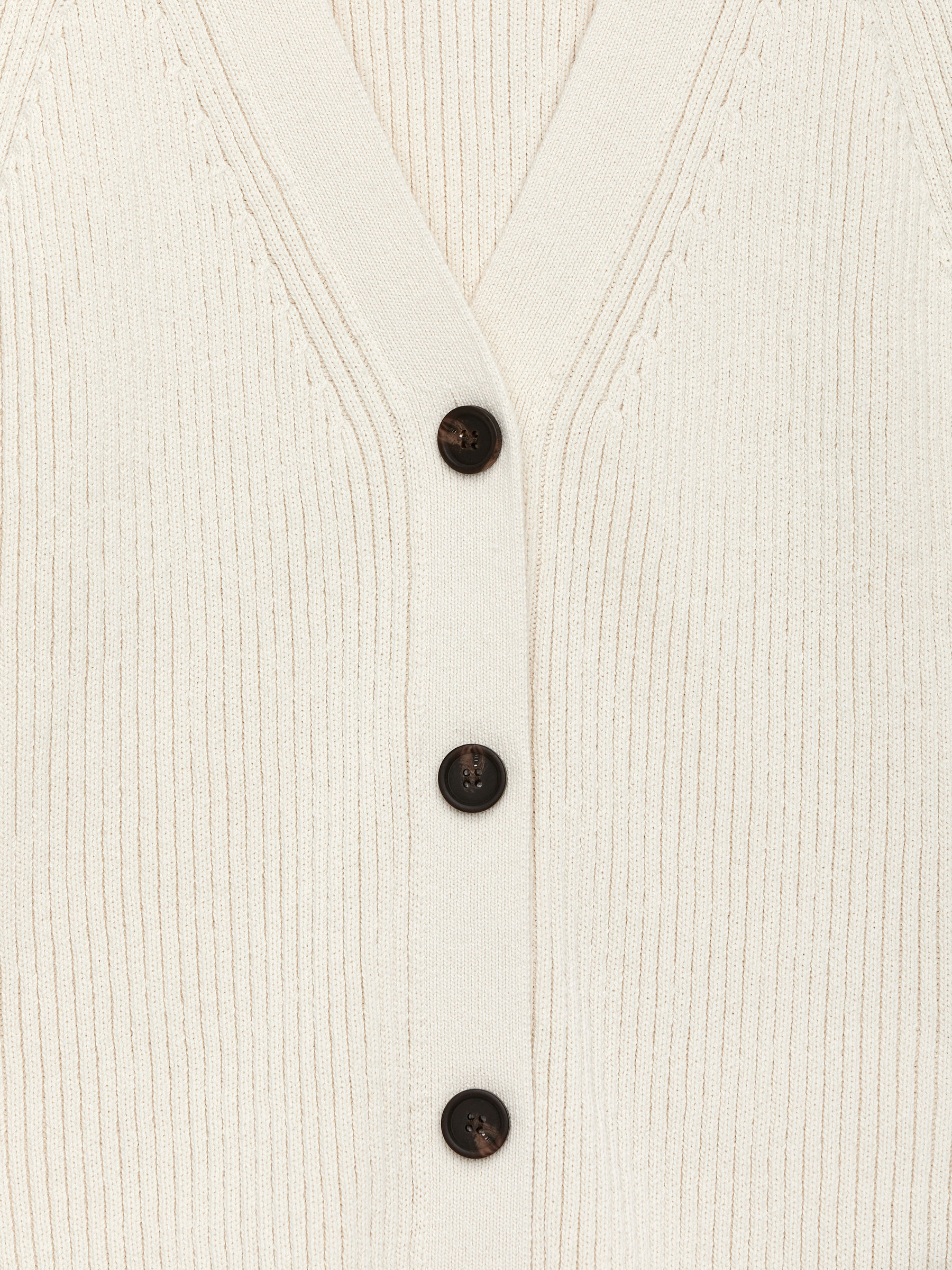 Dzianinowy top bez rękawów - Złamana biel - Fason normalny - Women - StillMedia/DescriptiveDetail - 2