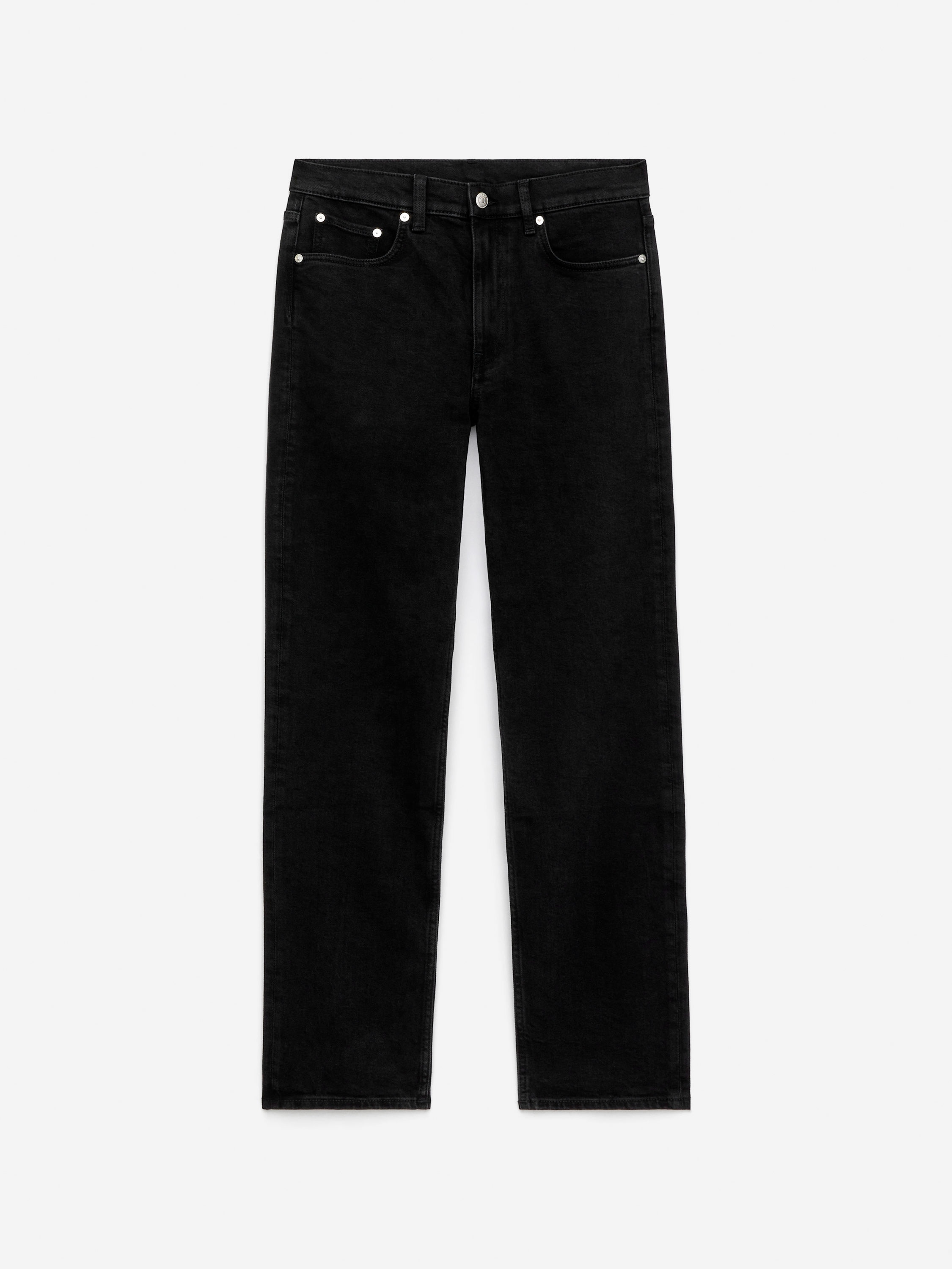 Jade Long Slim Jeans-Black-17565