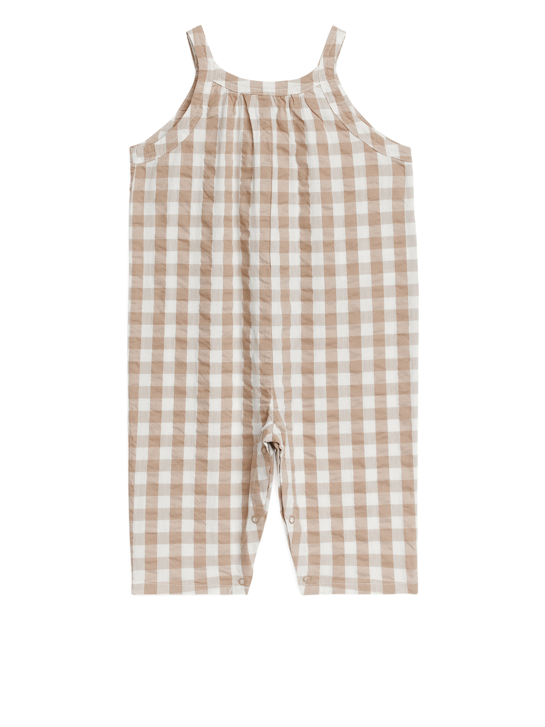 Overall aus Seersucker - Beige/Karos - Regular Fit - Kinder - StillMedia/DescriptiveStillLife - 3