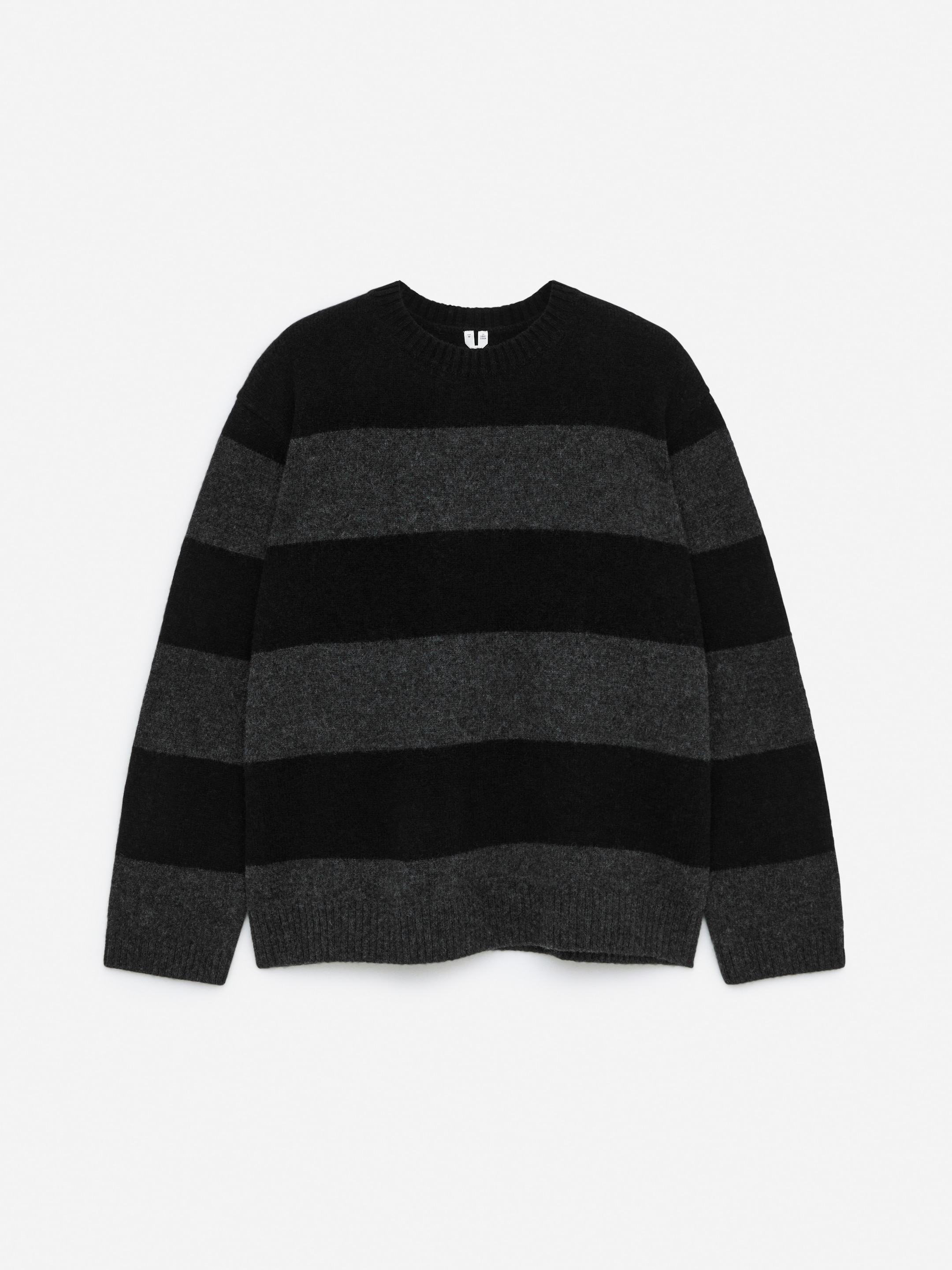 Wool Jumper - Black/Grey - Regular fit - Men - StillMedia/DescriptiveStillLife - 2