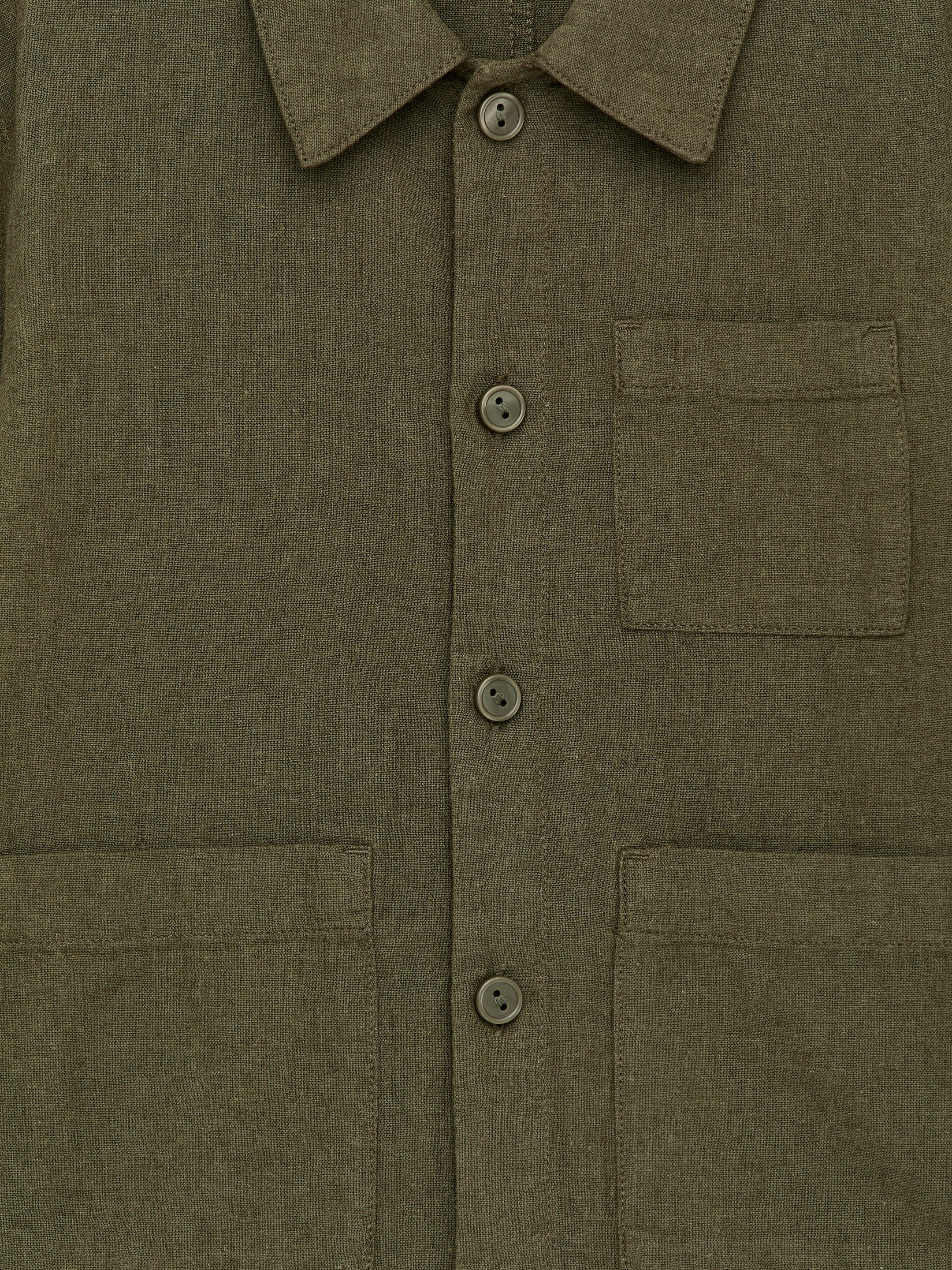 Zobrazit větší obrázek: Košile regular fit - Khaki zelená - DĚTI | H&M CZ 3