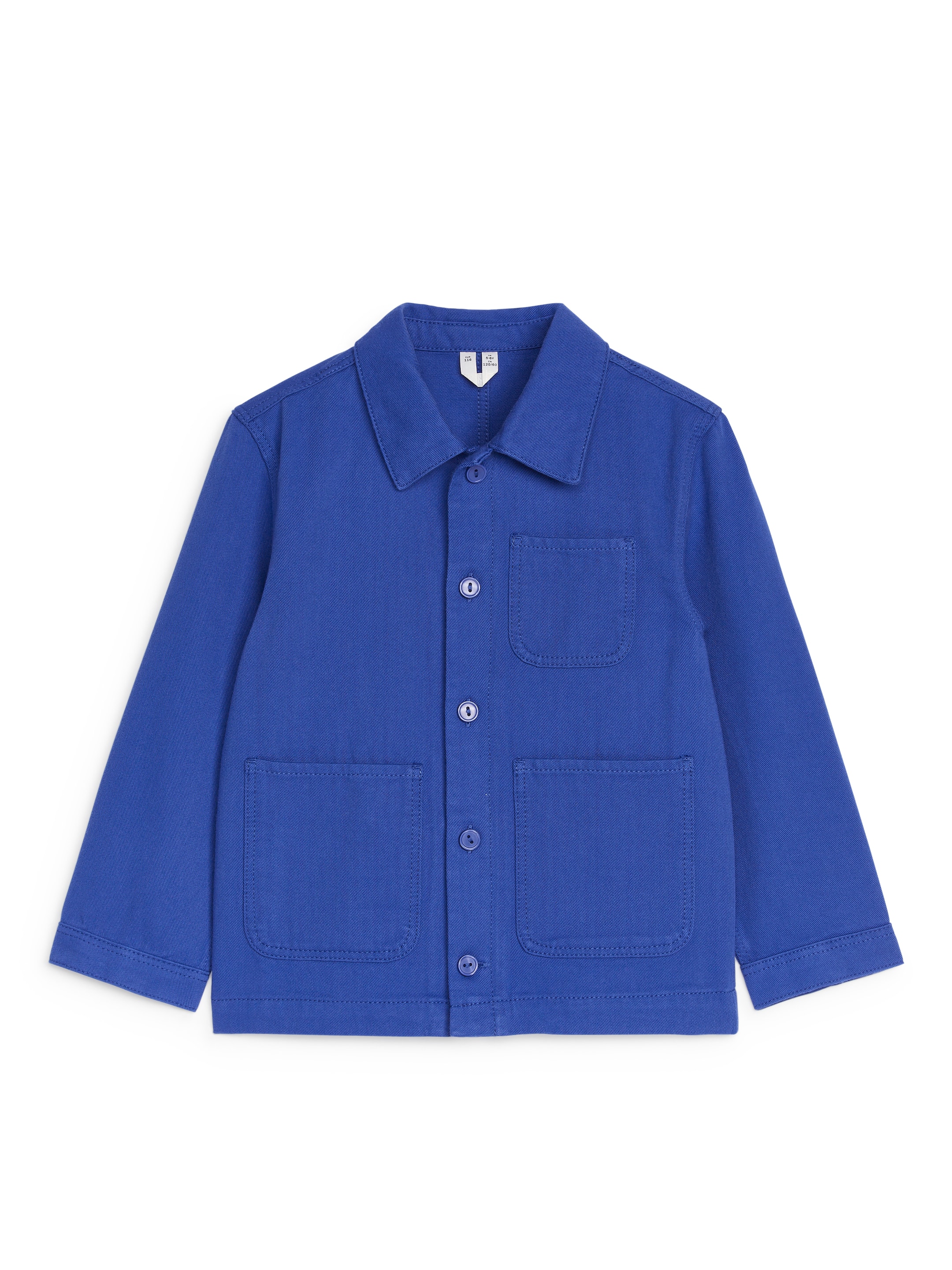Overshirt i bomull - Klarblå - Regular fit - Children - StillMedia/DescriptiveStillLife - 3