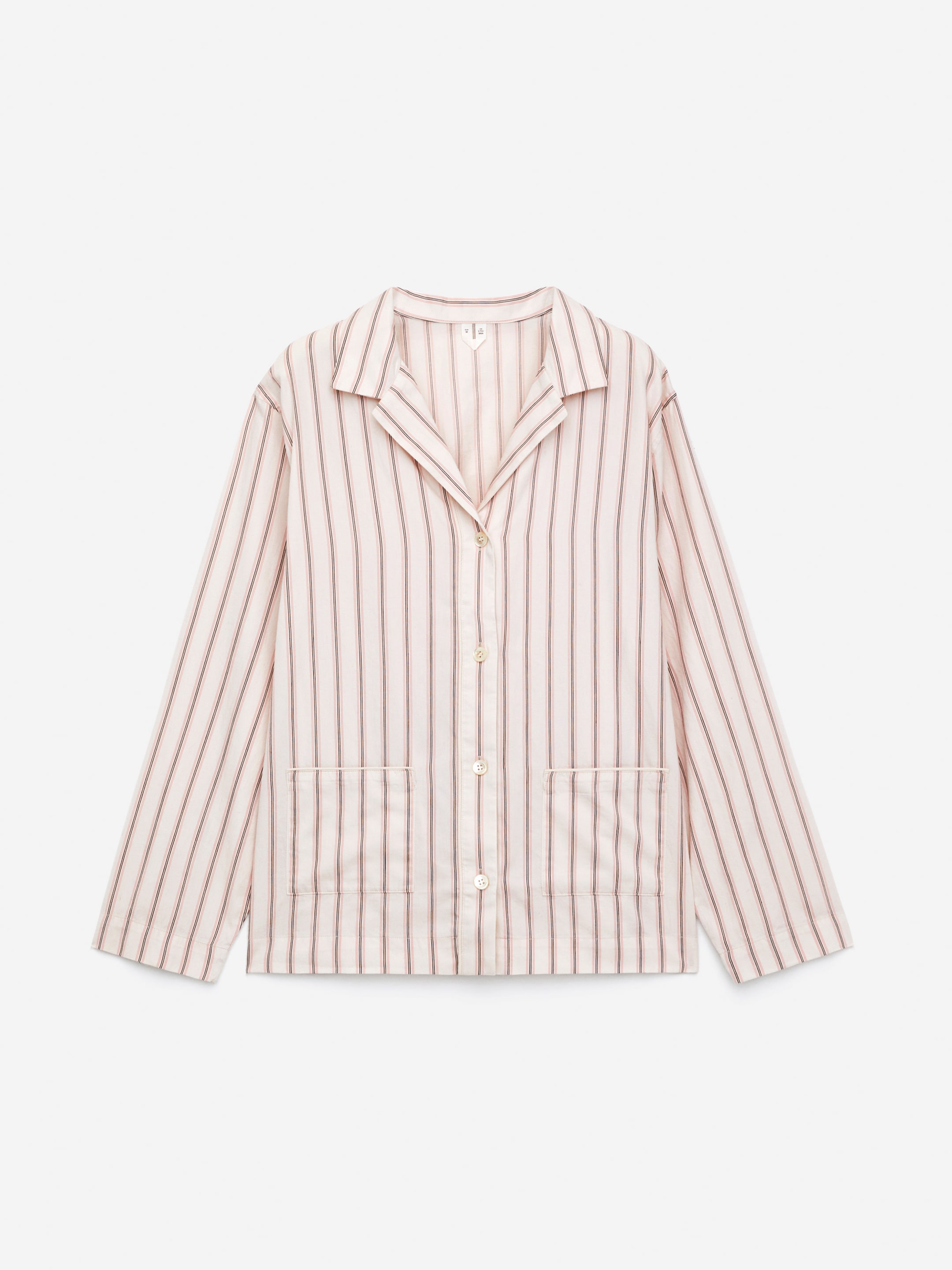 Cotton Satin Shirt-#D7CFBE-16908