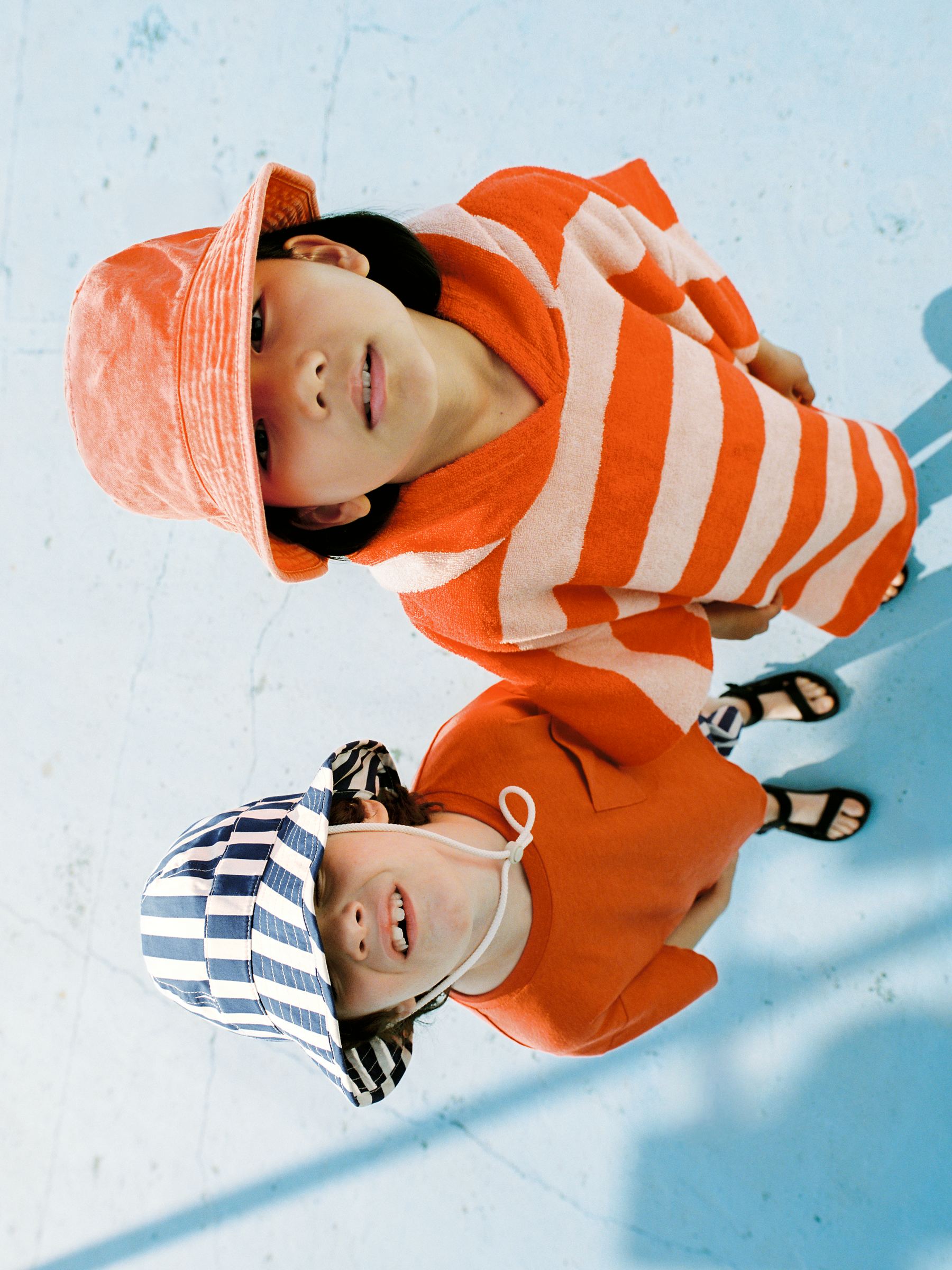Washed Bucket Hat - Red - Children - StillMedia/Environmental - 1