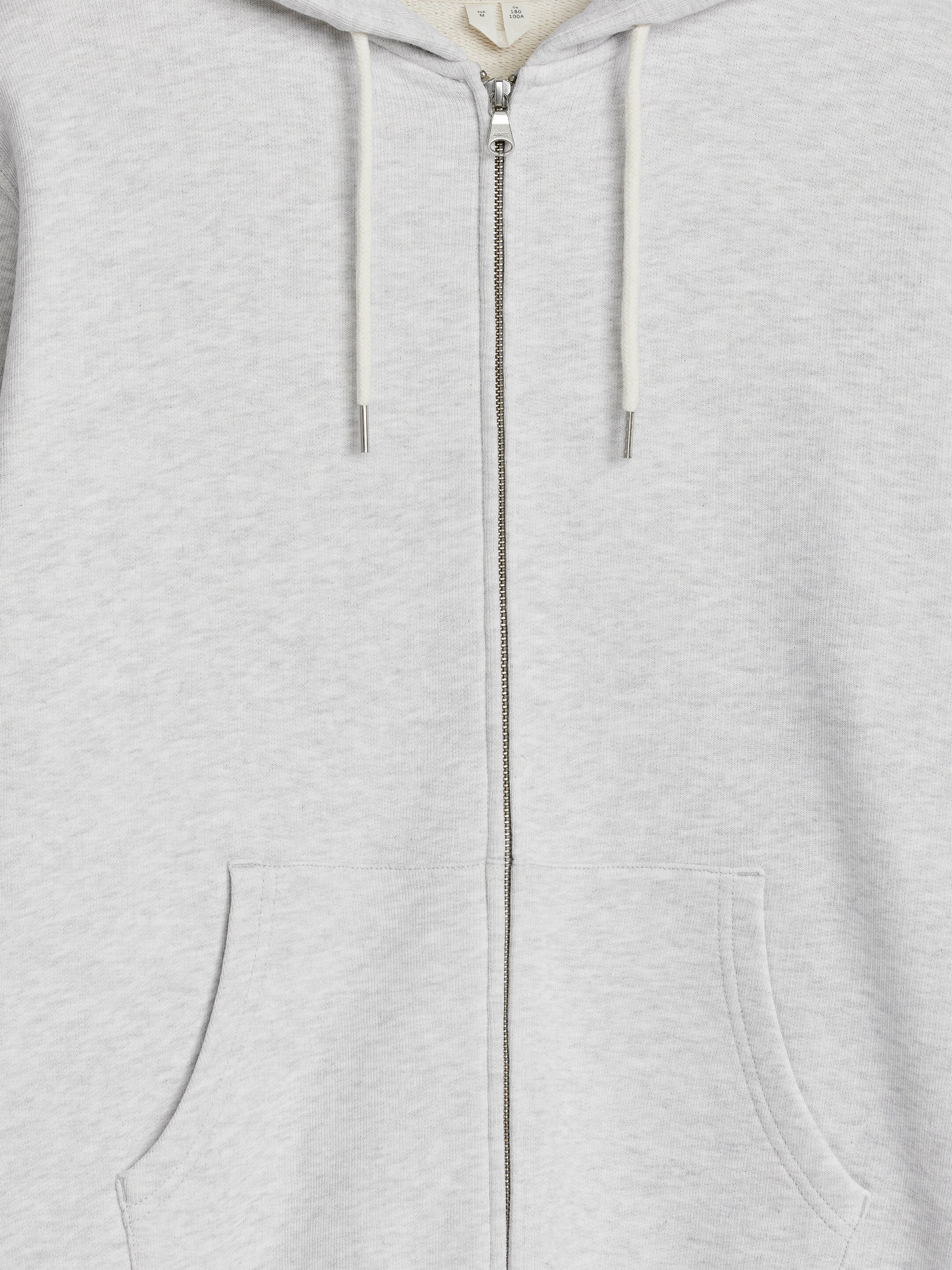 Huvtröja - Gråmelerad - Relaxed fit - Men - StillMedia/DescriptiveDetail - 1