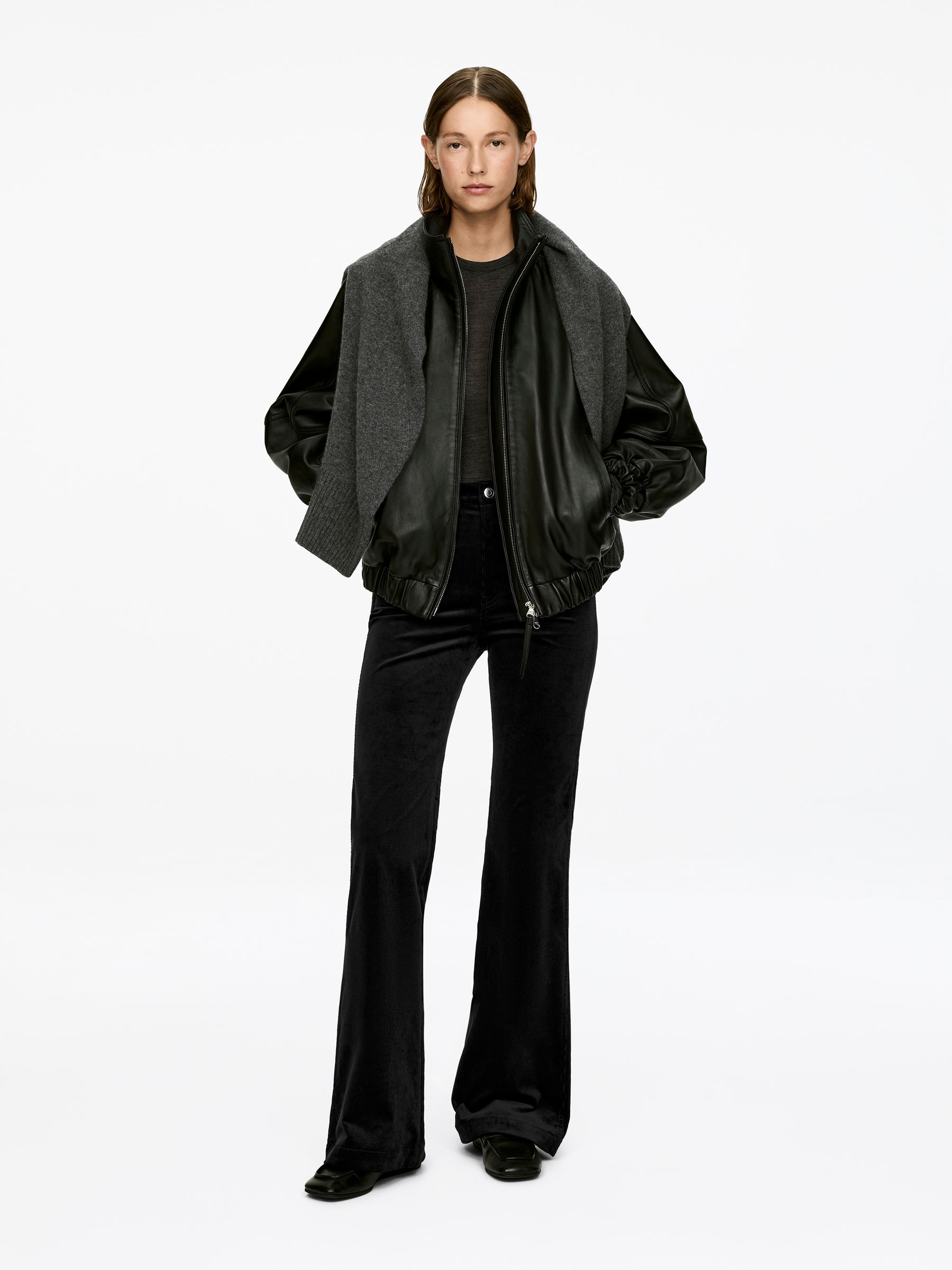 LUPINE Flared Corduroy Jeans-#272627-16773