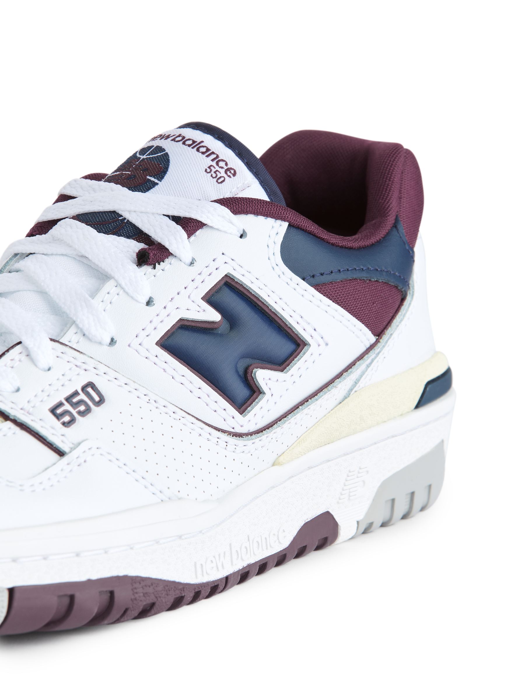 Zapatillas New Balance 550 - Blanco/burdeos/azul - Women - StillMedia/DescriptiveDetail - 1