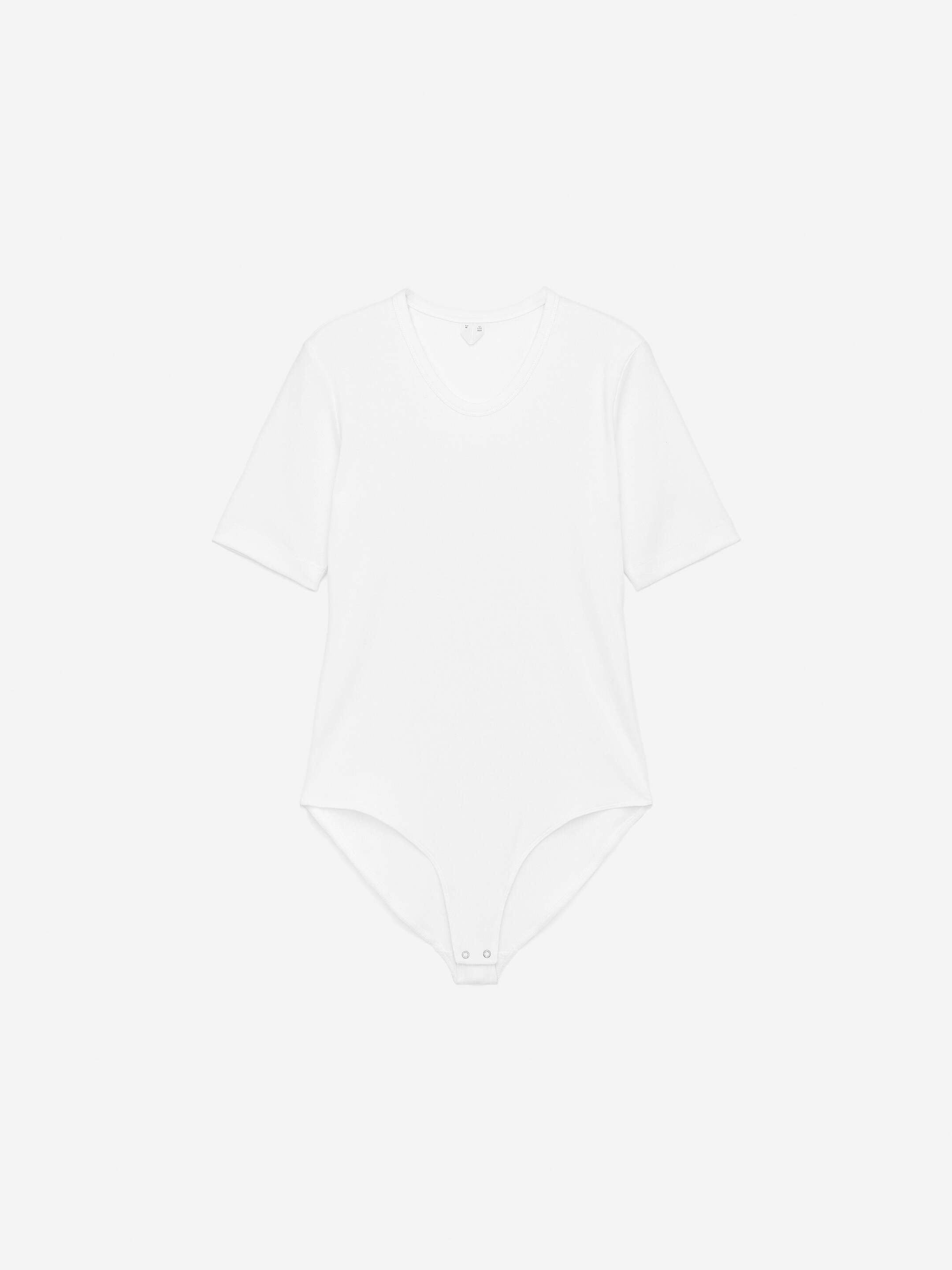 Zobrazit větší obrázek: Žebrované body - White - ŽENY | H&M CZ 1