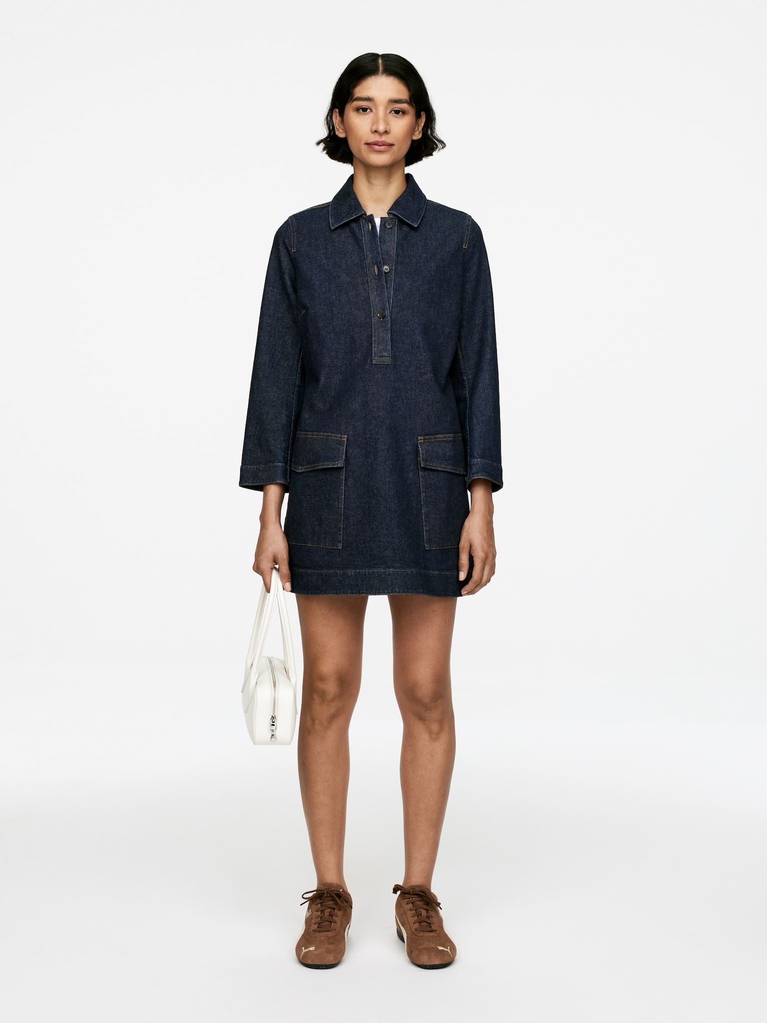 Denim Dress - Dark Blue
