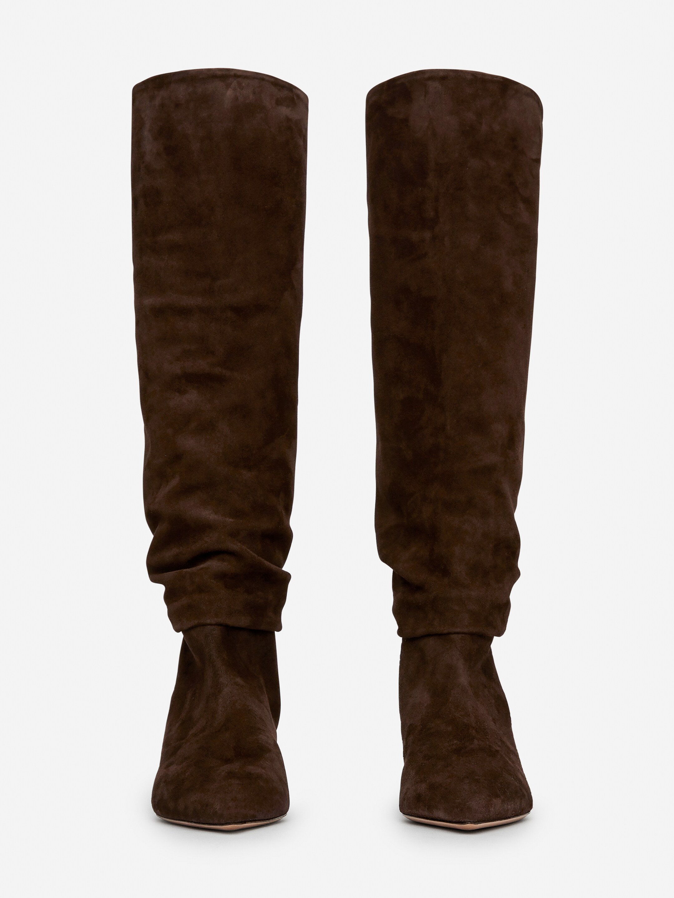 View larger image: Slouchy Suede Boots - Dark Brown - Ladies | H&M GB 2