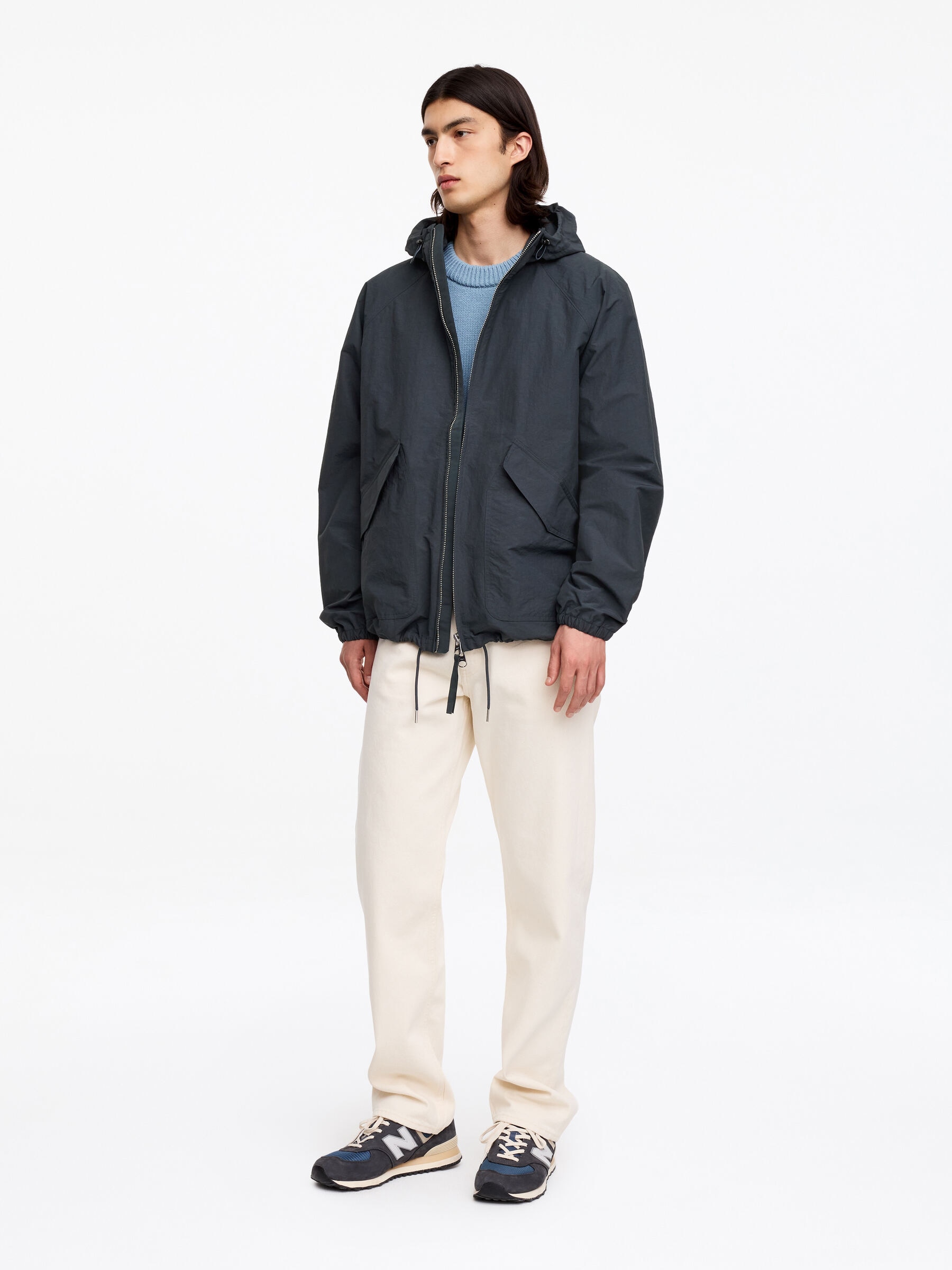 Coupe-vent ARKET ACTIVE - Bleu foncé - Relaxed fit - Homme - StillMedia/Lookbook - 5