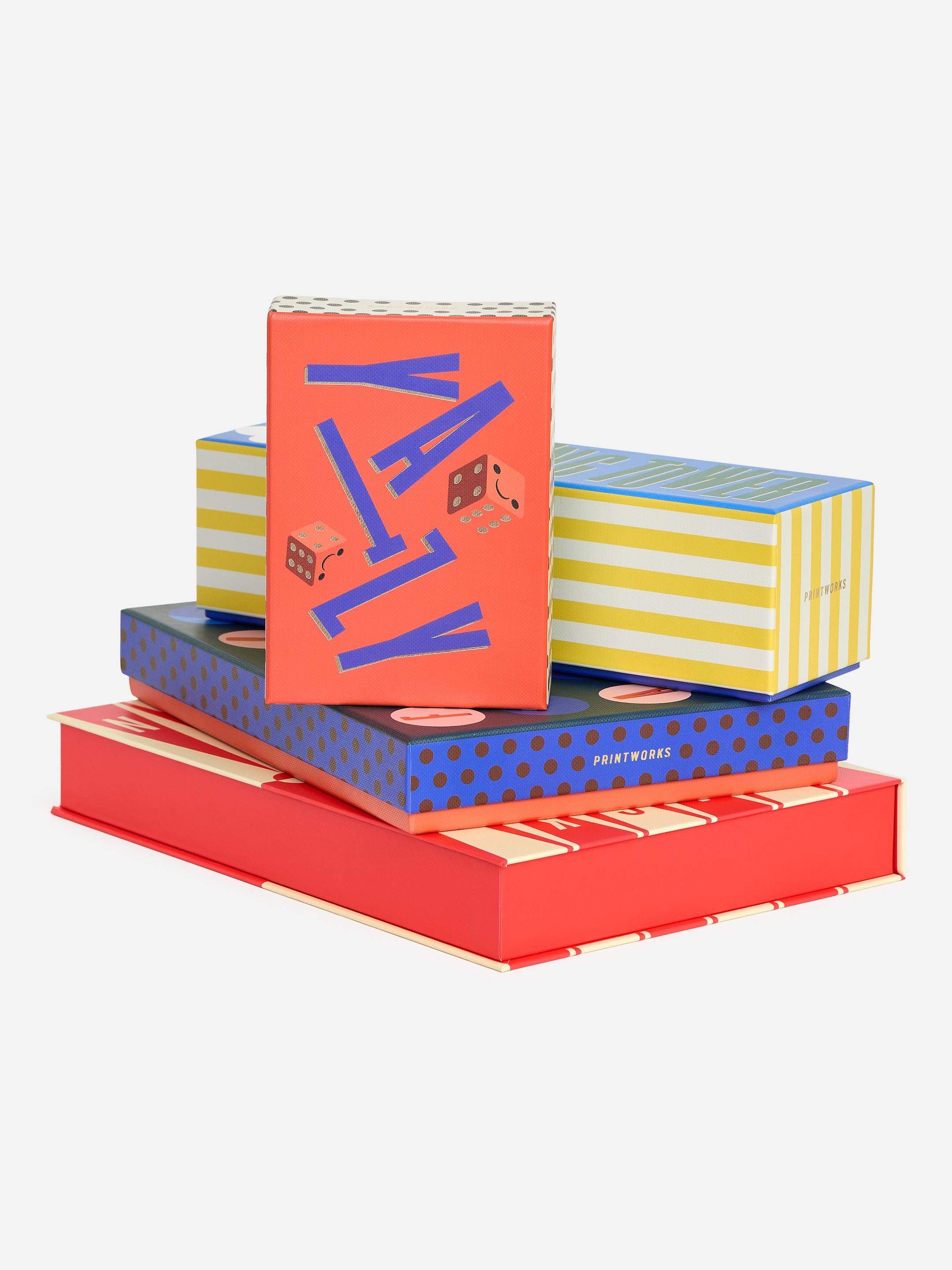 PRINTWORKS Yatzy Jr - Orange - children - StillMedia/DescriptiveStillLife - 3