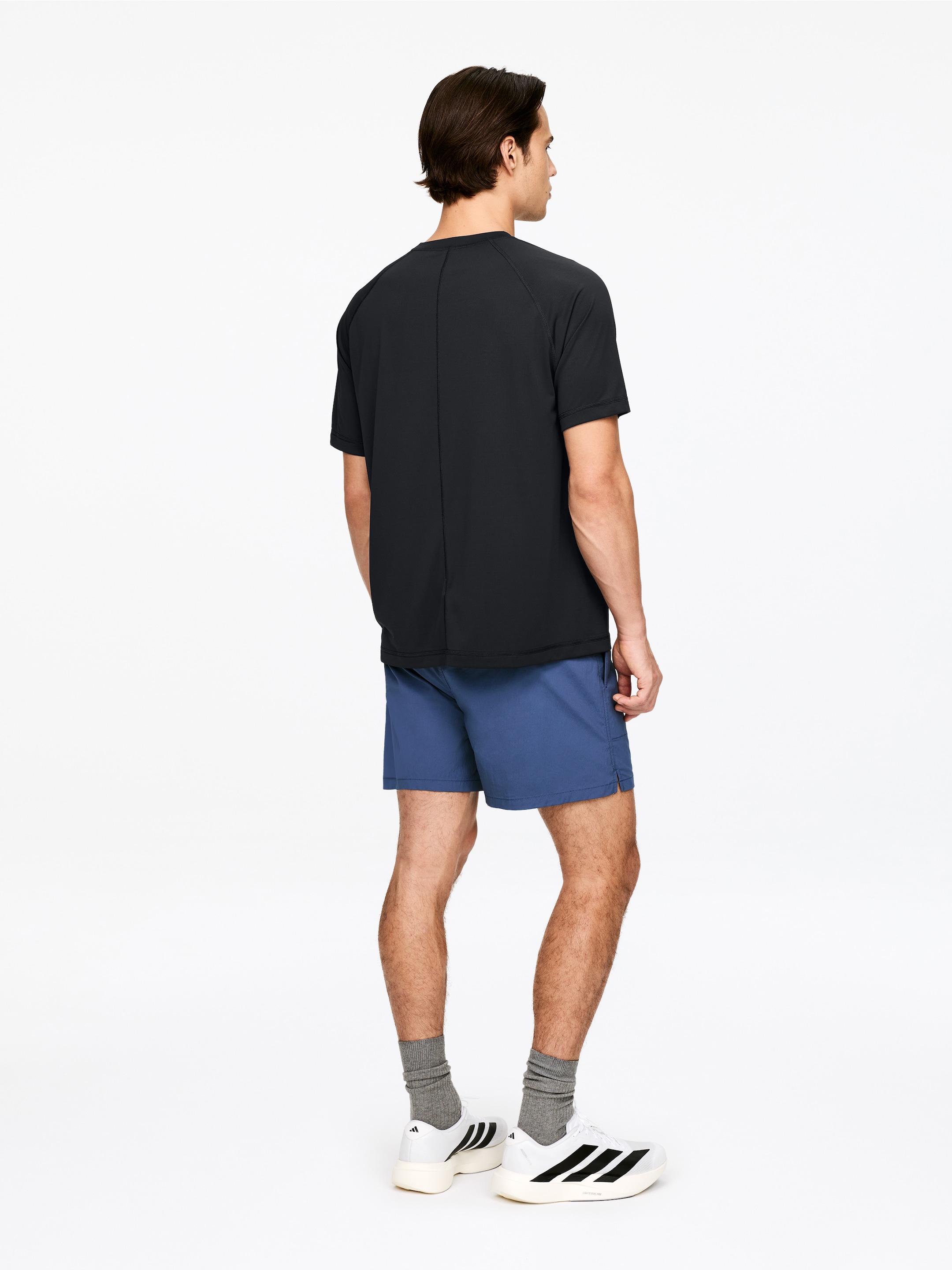 ARKET ACTIVE T-shirt - Off-black - Regular fit - Men - StillMedia/Lookbook - 6