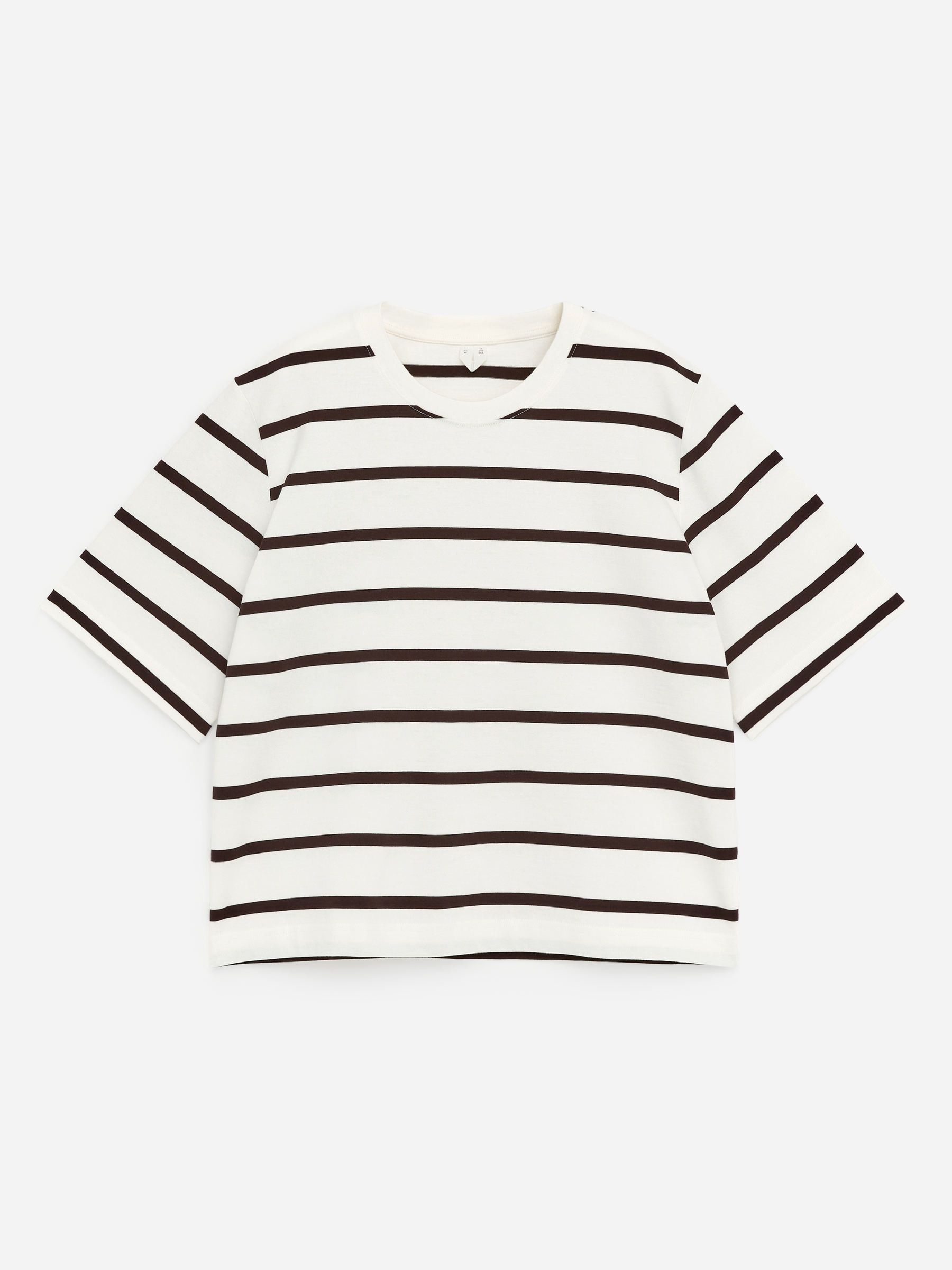 ALBA Kastiges T-Shirt - Weiß/Gestreift - Relaxed Fit - Damen - StillMedia/DescriptiveStillLife - 1