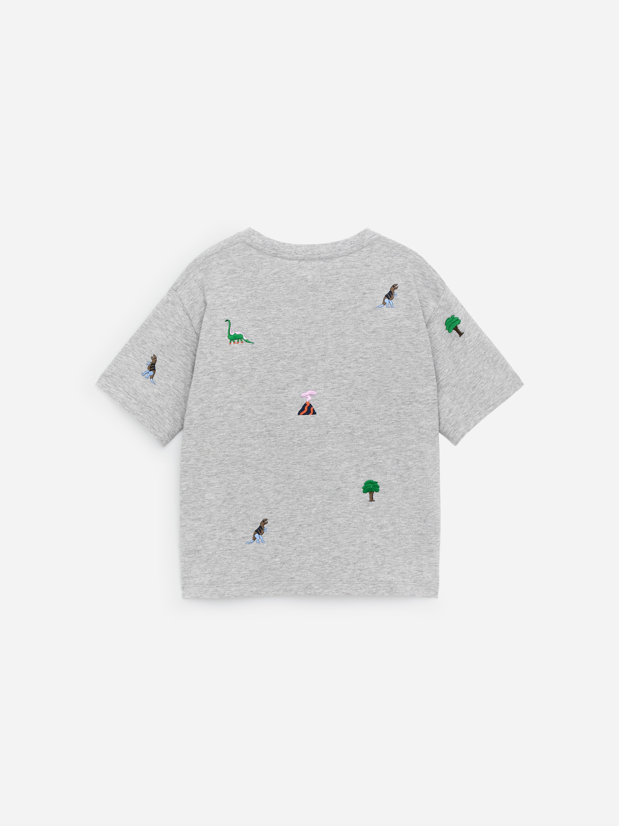 T-shirt brodé - gris - Relaxed fit - Enfant - StillMedia/DescriptiveStillLife - 1