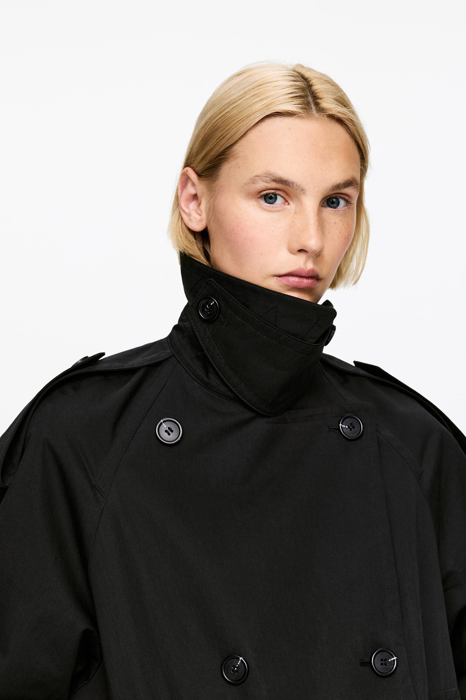 Trench oversize - Noir - 6