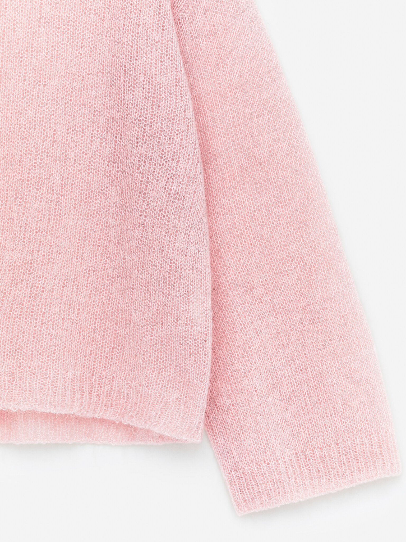 Pullover aus Wolle und Mohair - Rosa - 5