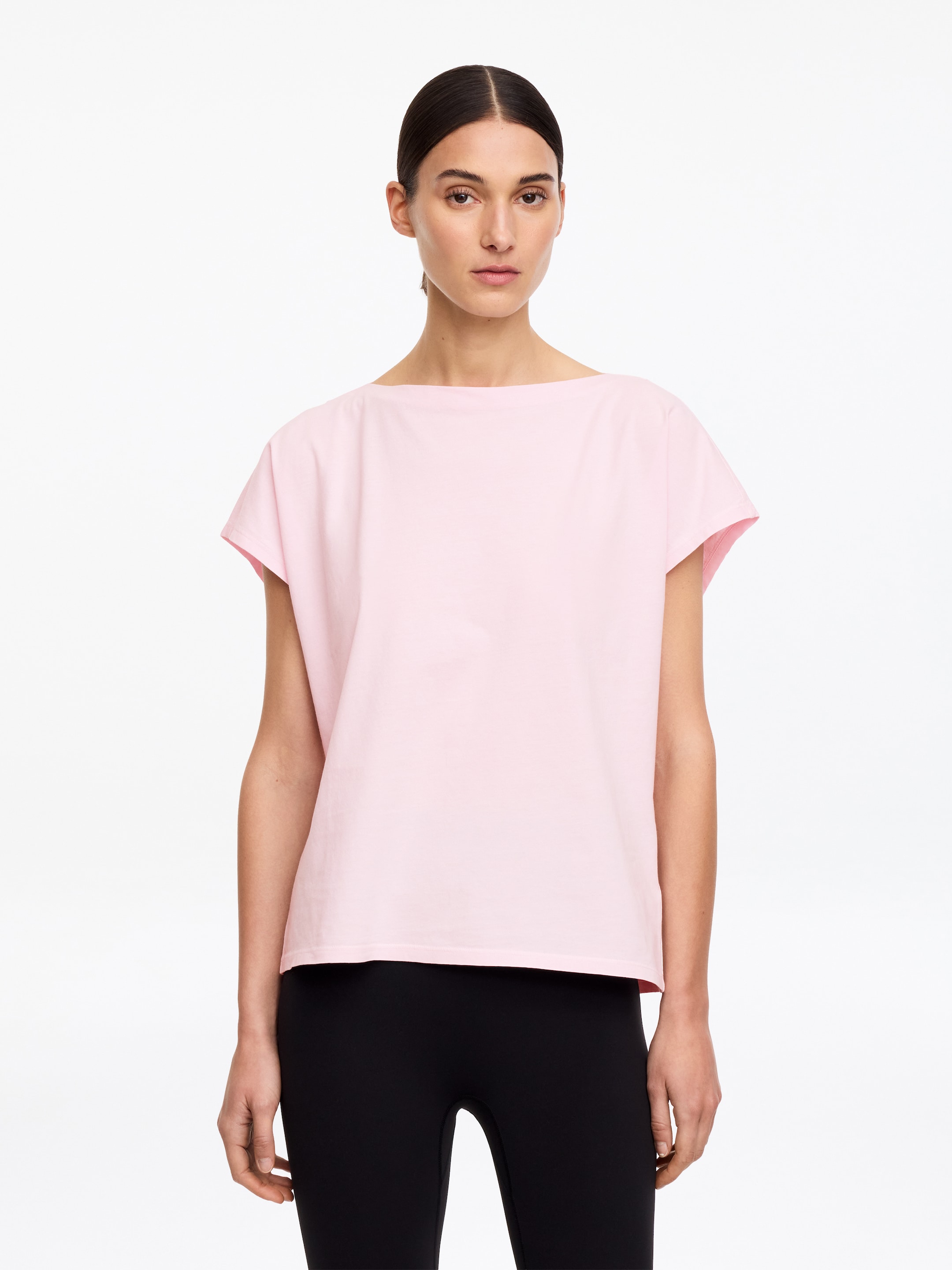 Cap-Sleeve Top-#E0C3D0-18991