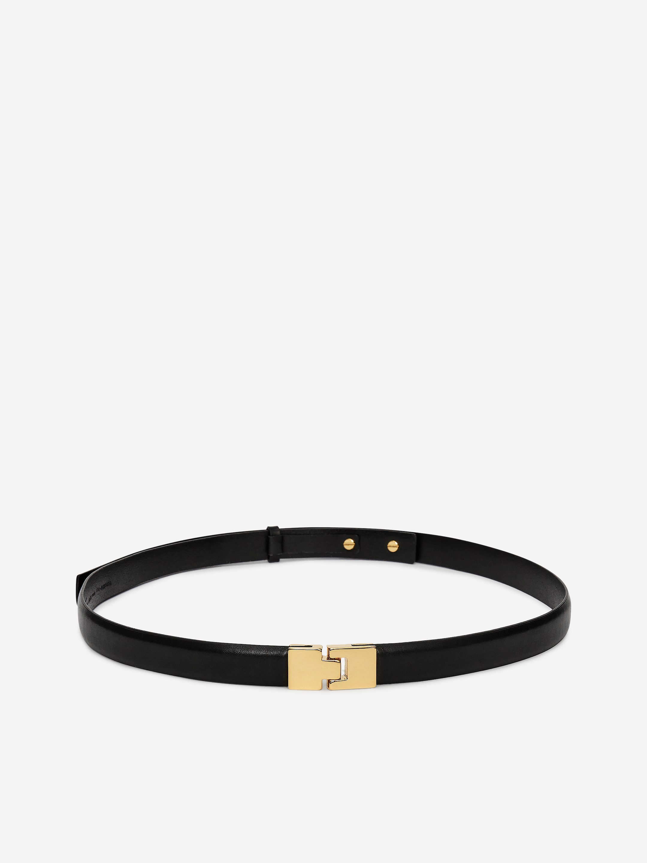 Größeres Bild anzeigen: Ledergürtel mit Schnalle - Schwarz - Ladies | H&M AT 4