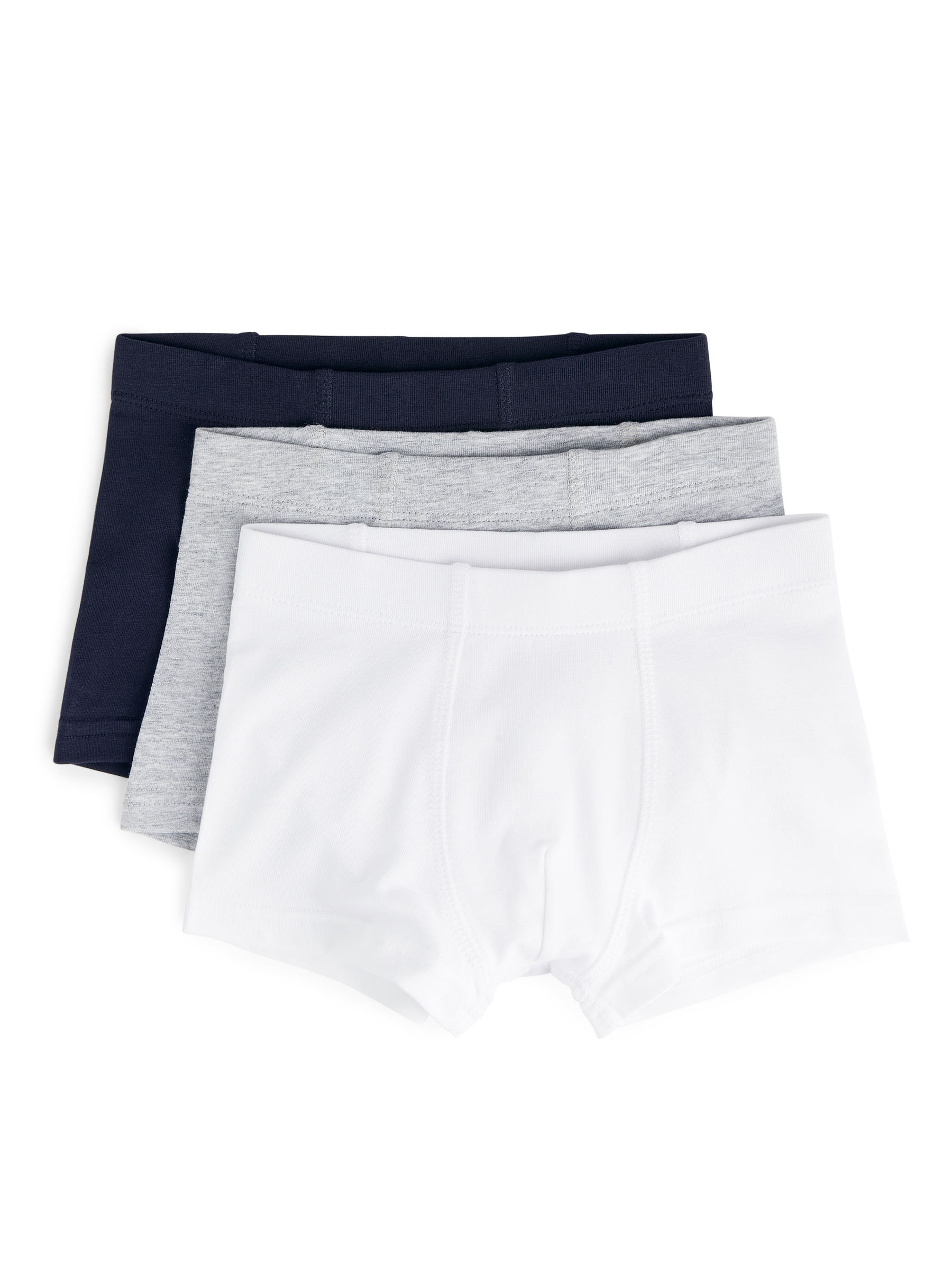 Jersey-Trunks - Grau/Weiß/Blau - Slim Fit - Kinder - StillMedia/DescriptiveStillLife - 3